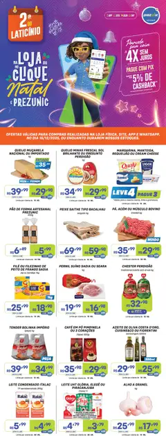 Encarte Segunda do Laticínio Prezunic - Pré-Visualização do folheto da loja Prezunic, válido de 15.12.2025 | Página: 1