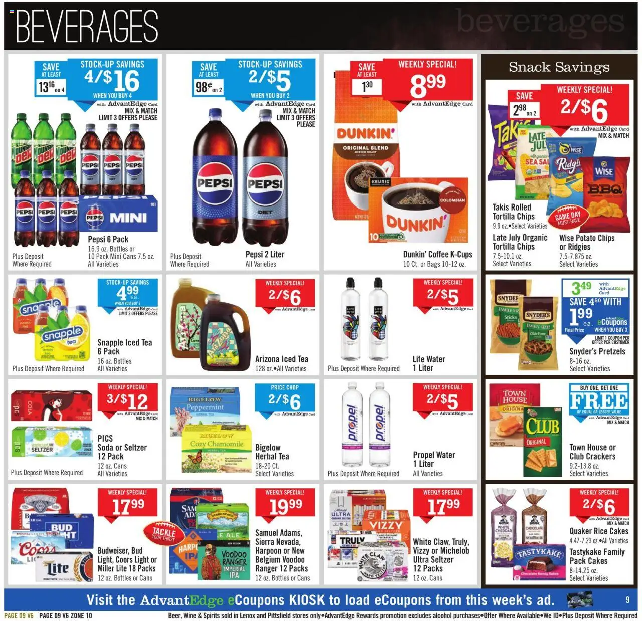 Price Chopper Weekly Ad - valid from 05.10.2025 | Page: 9 | Products: Peppermint, Coffee, Chips, Game