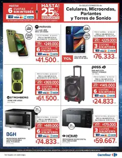 Vista previa Carrefour ofertas válido desde el 24.02.2026 | Página: 30 | Productos: Microondas, Parlante
