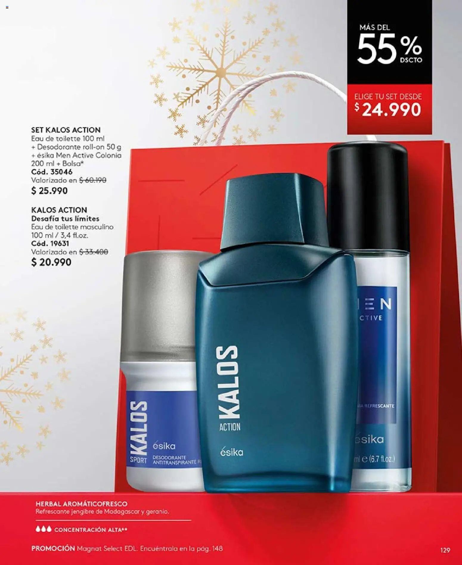 Catálogo Ésika Campaña 18 │ válido desde el 01.12.2025 | Página: 141 | Productos: Eau de toilette, Jengibre, Desodorante, Antitranspirante