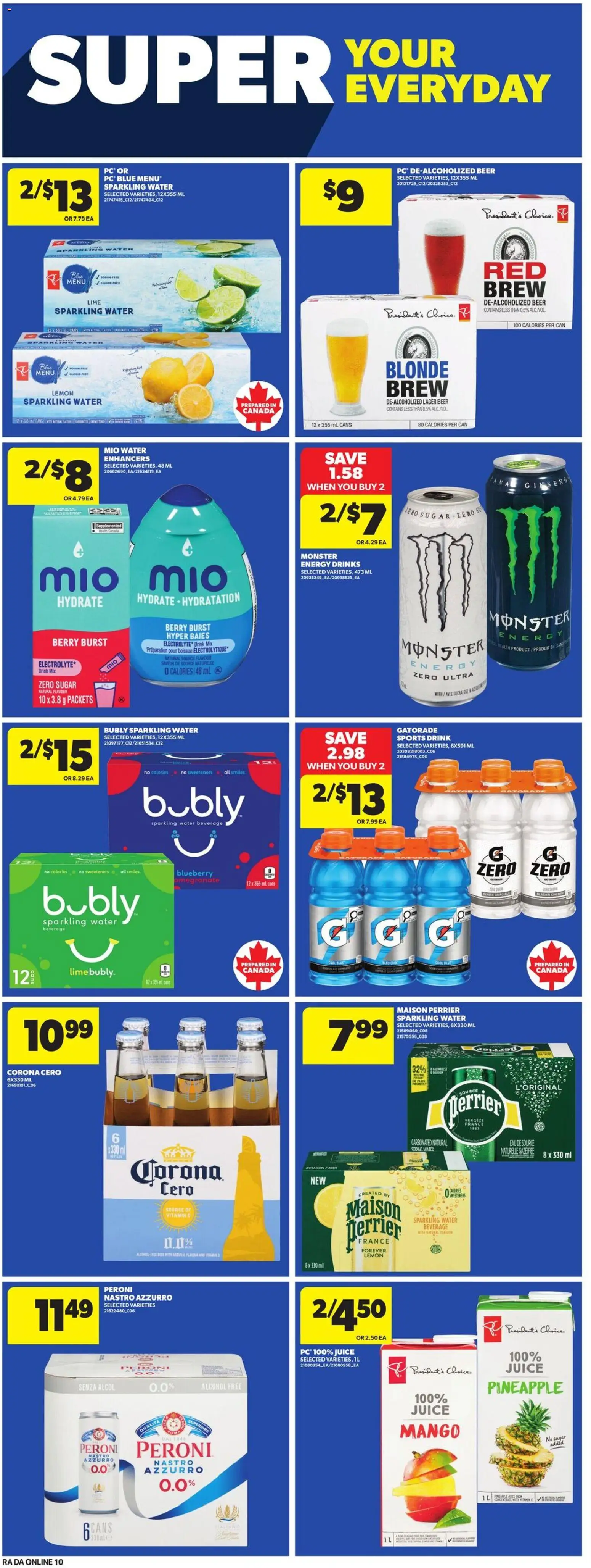 Atlantic Superstore flyer valid from 30.04.2026 | Page: 19 | Products: Pineapple, Juice, Beer