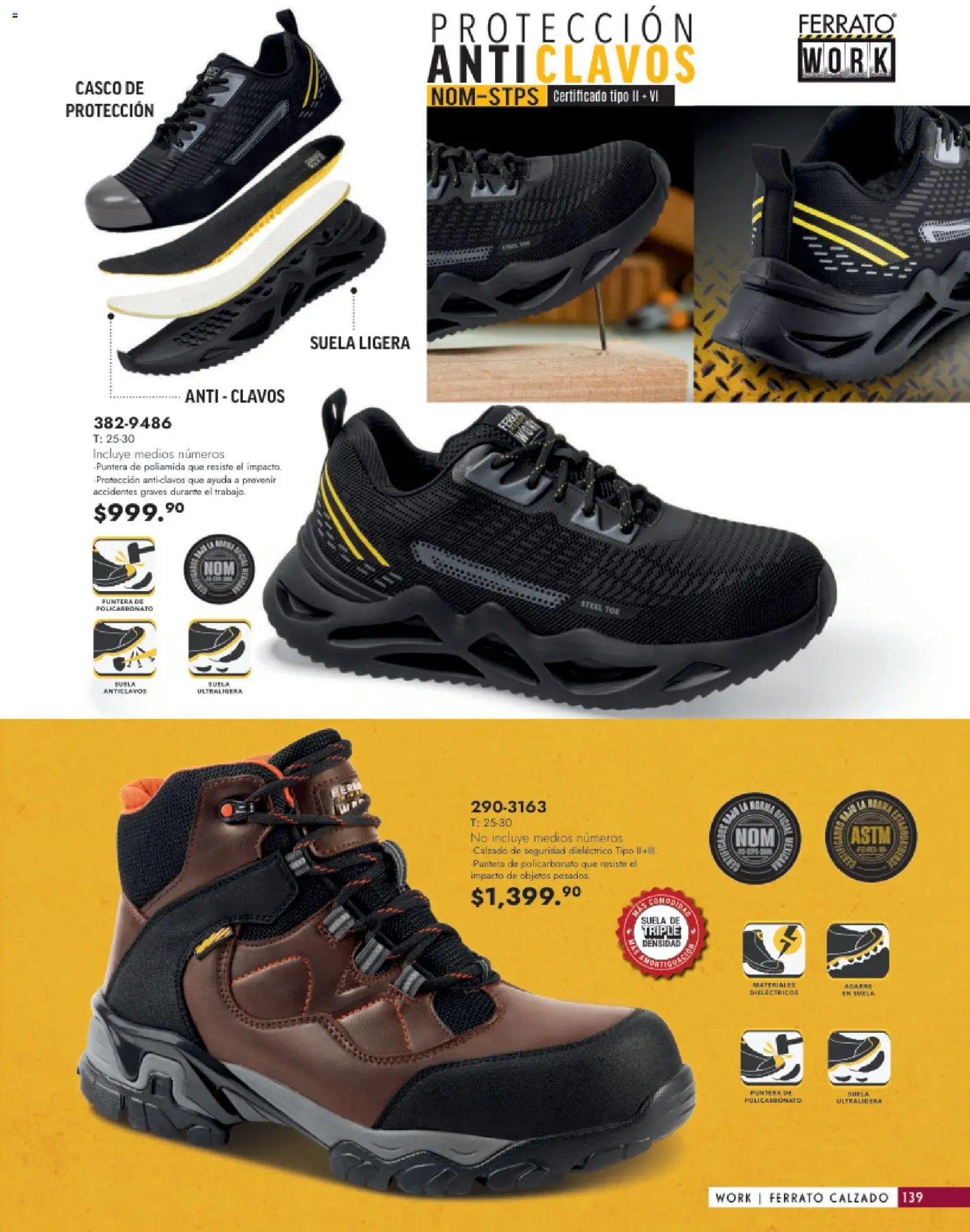 Nuevas ofertas de Andrea válidas en toda la República Mexicana desde el 25.01.2026. ¡Encuentra las mejores ofertas en Andrea catálogo Calzado Caballero! | Página: 139