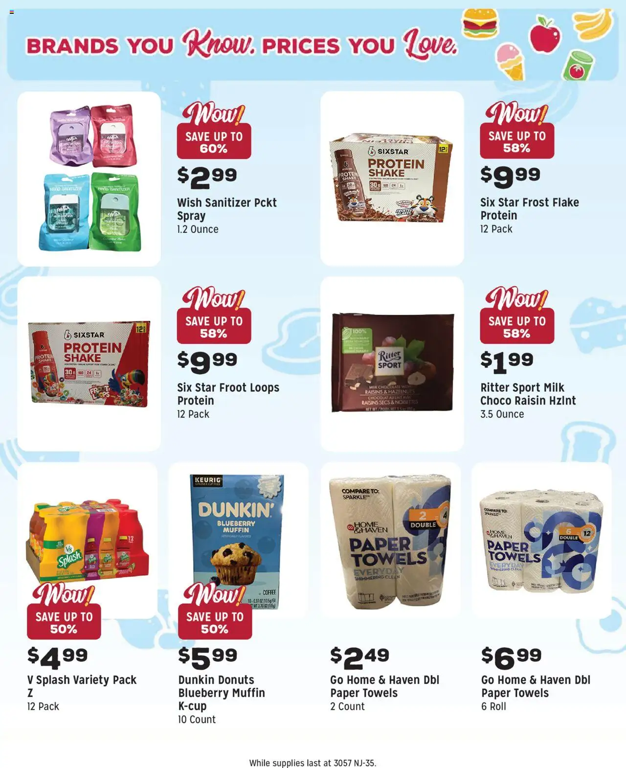 Grocery Outlet Weekly Ad - valid from 06.08.2025 | Page: 4 | Products: Milk, Coffee, Chocolate, Raisins