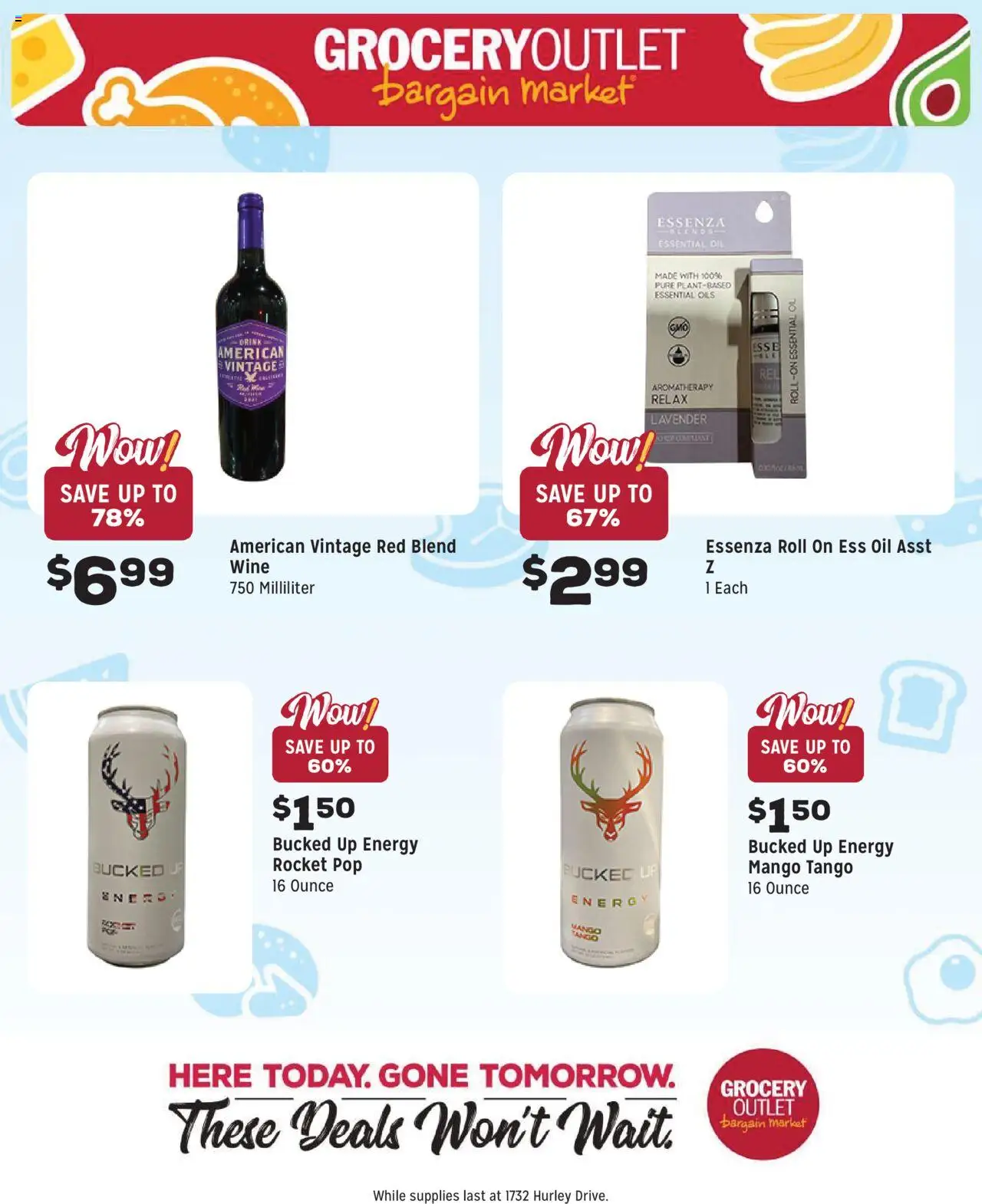 Grocery Outlet Weekly Ad - ID - valid from 03.09.2025 | Page: 10 | Products: Oil, Wine, Mango