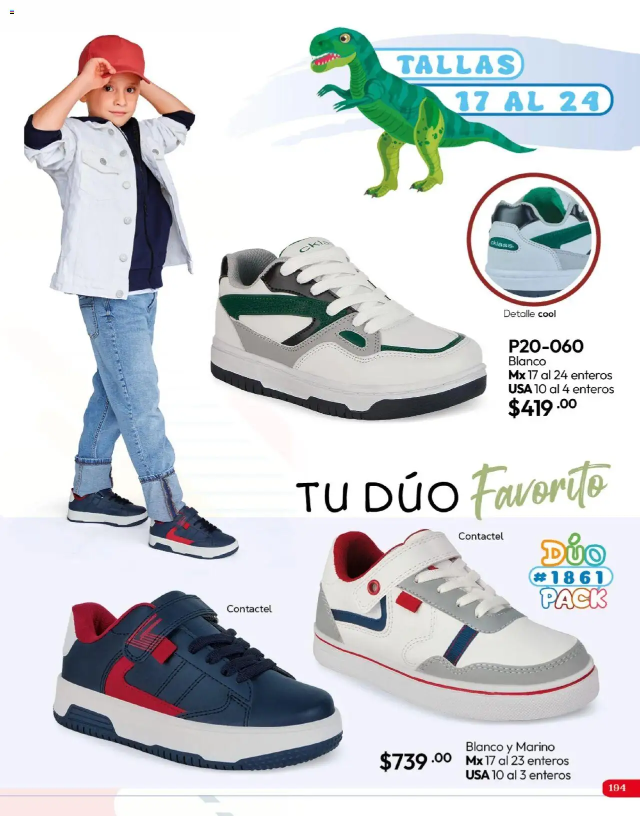 Nuevas ofertas de Cklass válidas en toda la República Mexicana desde el 16.09.2025. ¡Encuentra las mejores ofertas en Cklass - Catálogo Invierno Calzado! | Página: 195