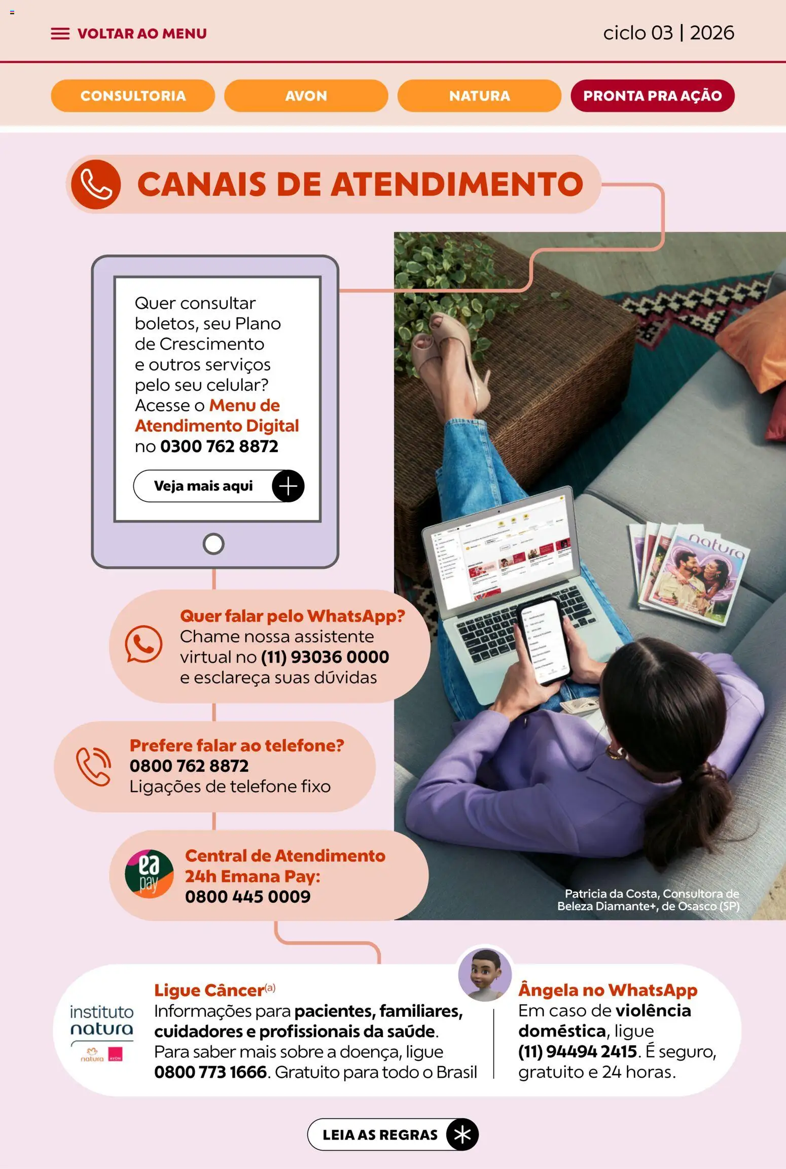 Avon Folheto - válido de 15.01.2026 | Página: 48 | Produtos: Celular, Telefone