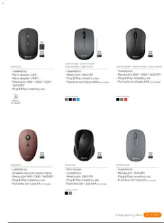 Vista previa de Steren catálogo, nuevo folleto de la tienda, válido en México a partir del 01.01.2025 | Página: 187 | Productos: Usb, Mouse, Pila, Batería