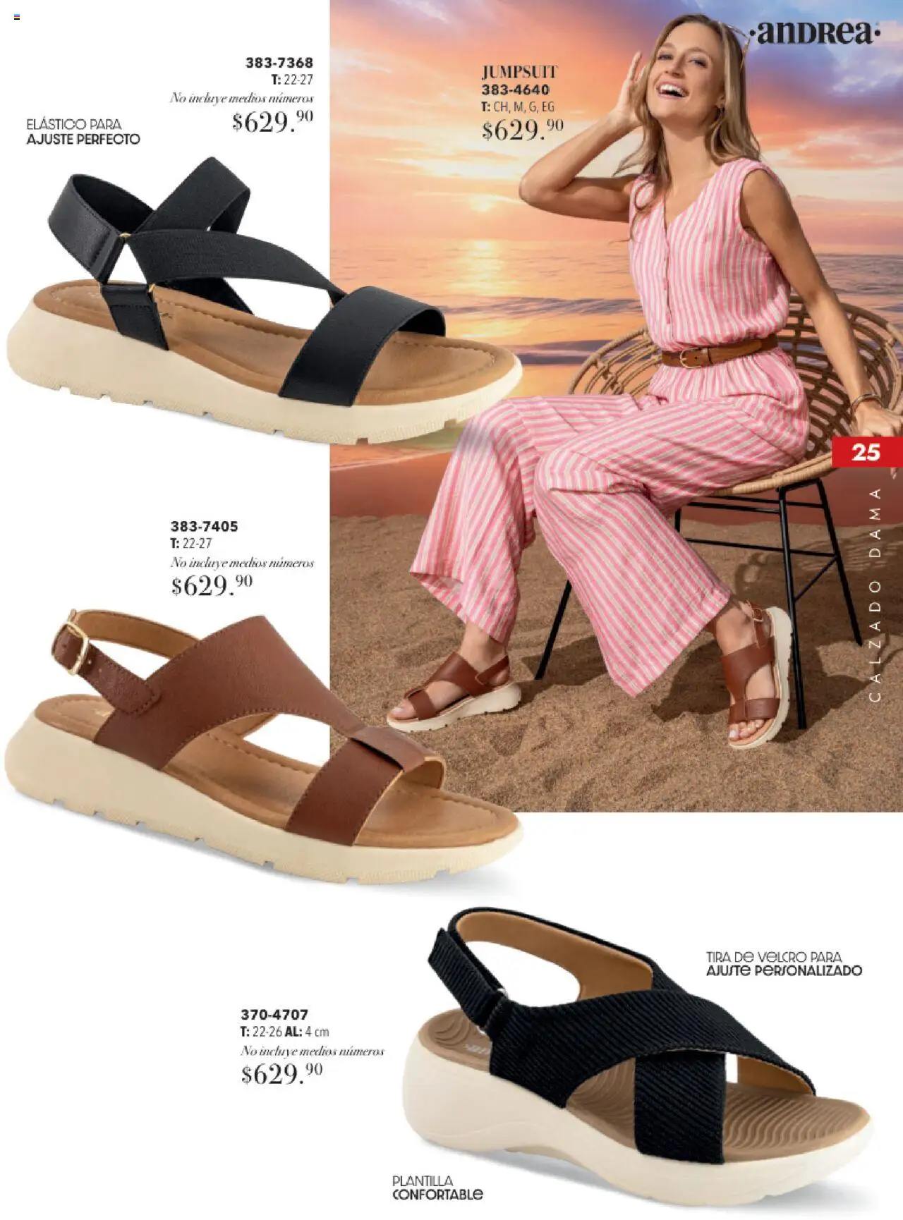 Nuevas ofertas de Andrea válidas en toda la República Mexicana desde el 17.08.2025. ¡Encuentra las mejores ofertas en Andrea - Catálogo Tropical Otoño / Invierno! | Página: 25