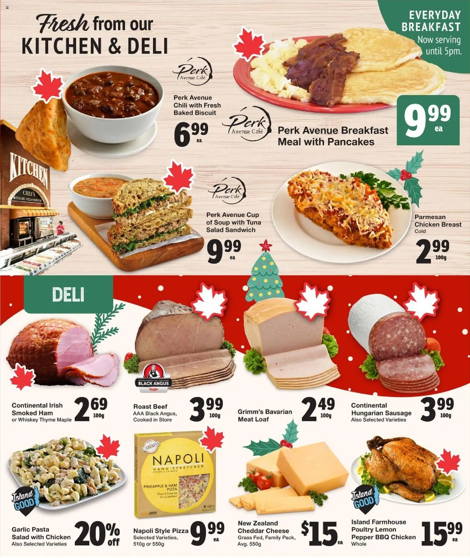 Quality Foods flyer valid from 20.11.2025 | Page: 5 | Products: Beef, Whiskey, Cheese, Pizza
