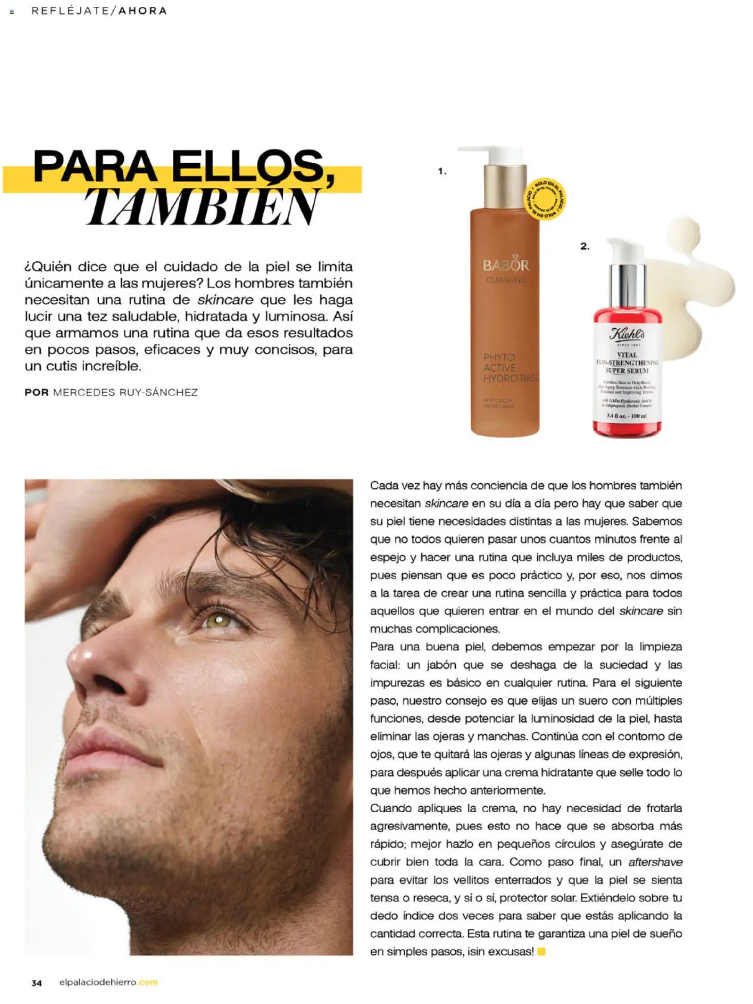 Nuevas ofertas de Palacio De Hierro válidas en toda la República Mexicana desde el 01.04.2026. ¡Encuentra las mejores ofertas en Palacio De Hierro catálogo! | Página: 36 | Productos: Serum, Crema, Sobre, Jabón