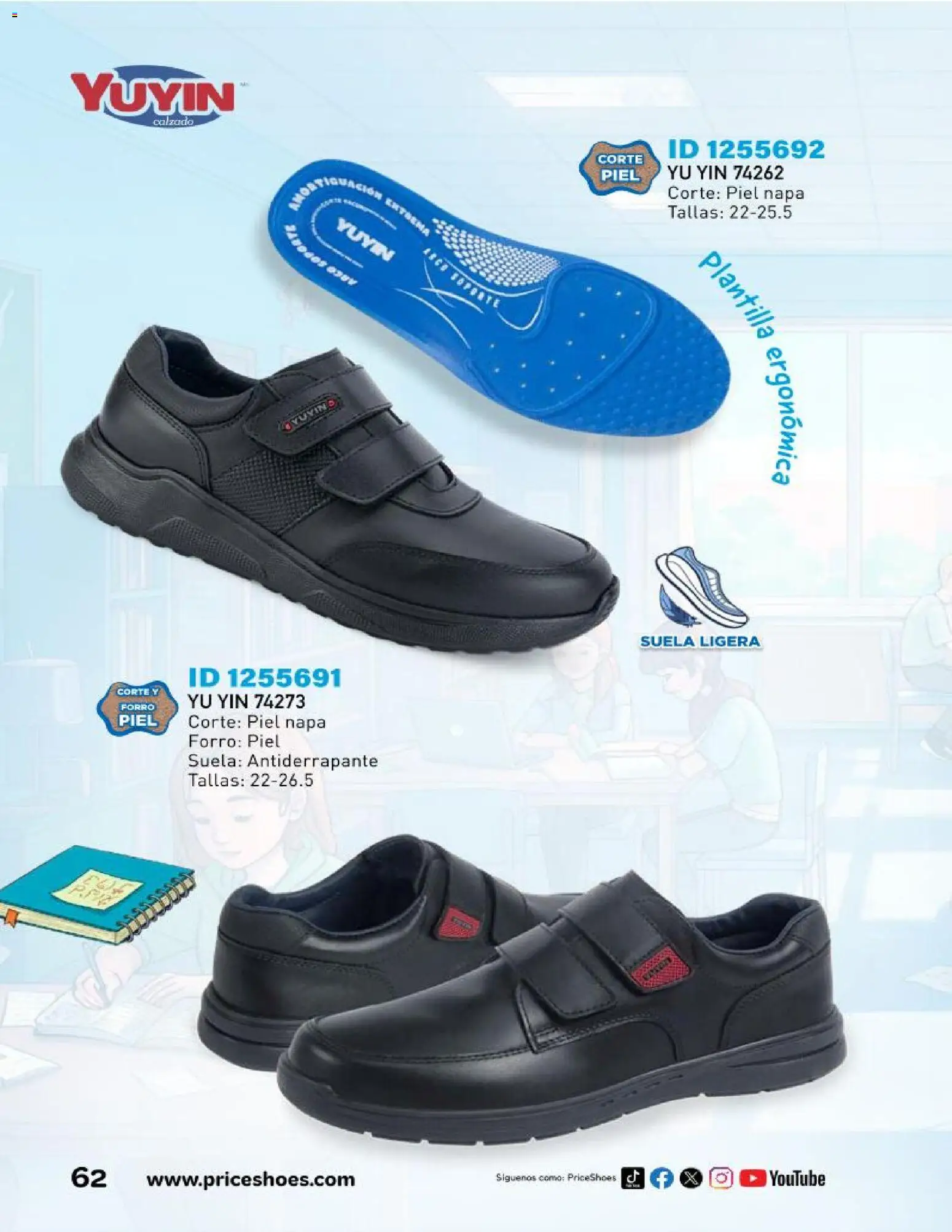 Nuevas ofertas de Price Shoes válidas en toda la República Mexicana desde el 01.09.2025. ¡Encuentra las mejores ofertas en Price Shoes catálogo Escolar! | Página: 62