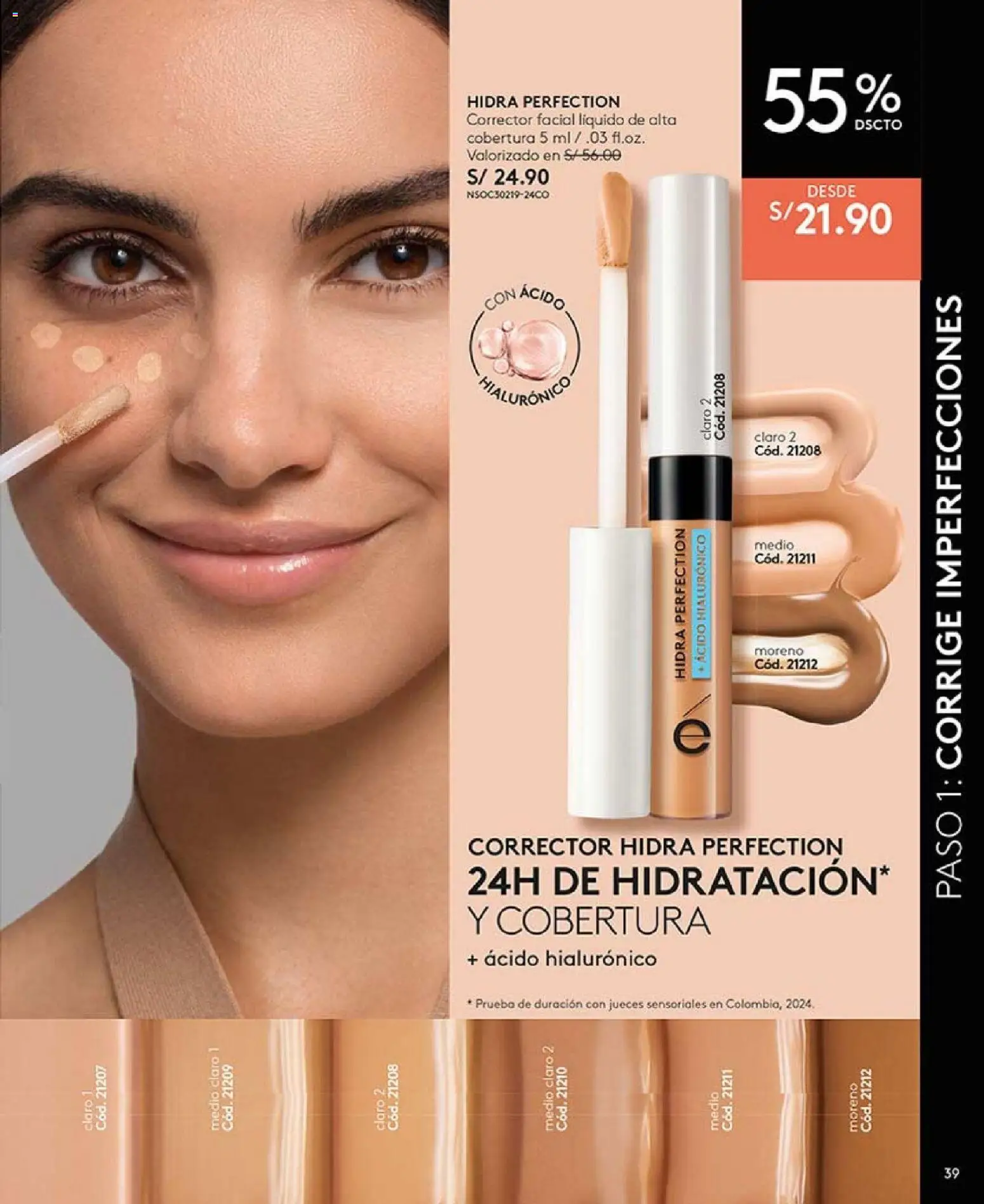 Catálogo Ésika válido desde 31.01.2026 | Página: 39 | Productos: Corrector