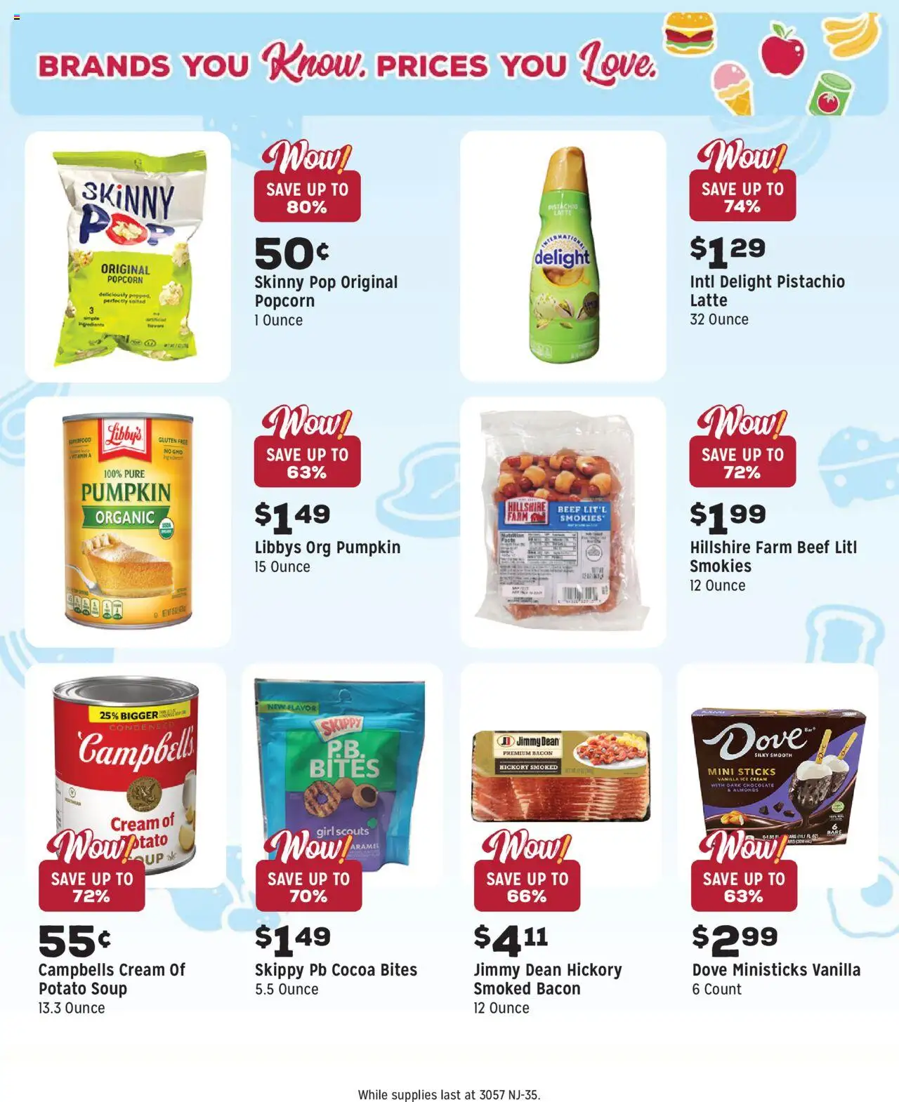 Grocery Outlet Weekly - NJ - valid from 13.08.2025 | Page: 7 | Products: Chocolate, Beef, Ice cream, Pumpkin
