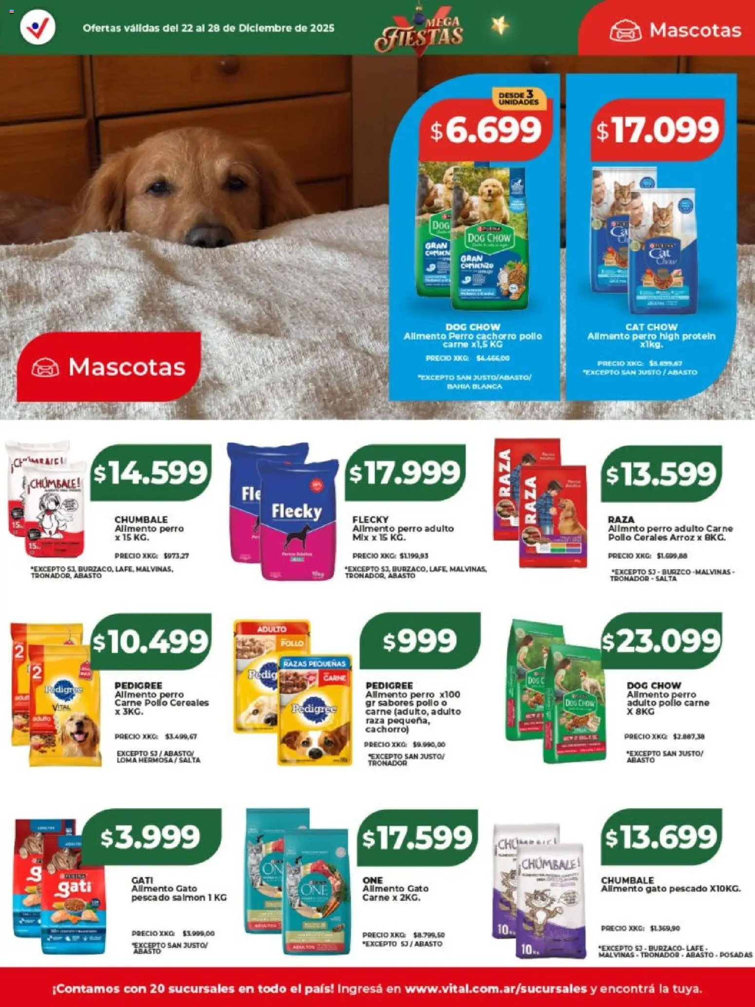 Vital - Ofertas - Santa Fe │ válido desde el 22.12.2025 | Página: 22 | Productos: Pollo, Pescado, Arroz, Cereales