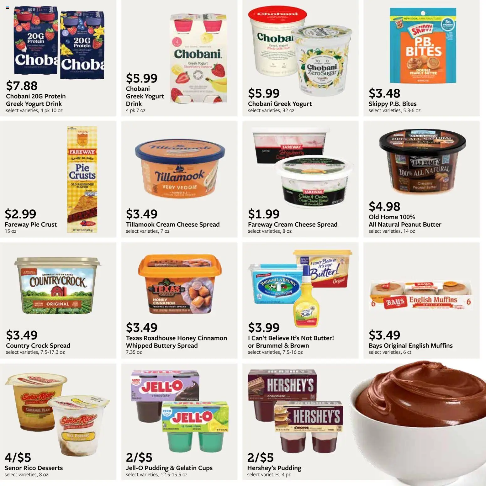 Fareway Monthly Ad - valid from 29.12.2025 | Page: 27 | Products: Cheese, Chocolate, Cream, Lemon