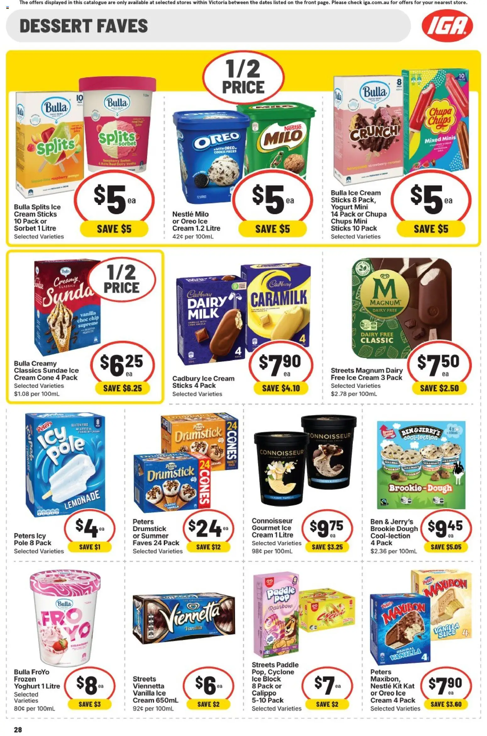 IGA catalogue - valid from 22.04.2026 | Page: 25 | Products: Chicken, Chips, Sauce, Garlic