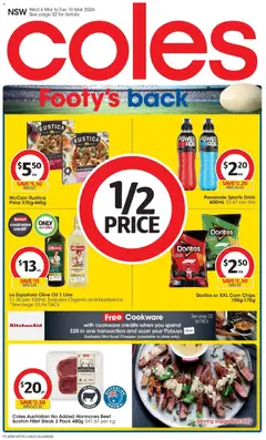 Preview of Coles catalogue NSW - valid from 04.03.2026