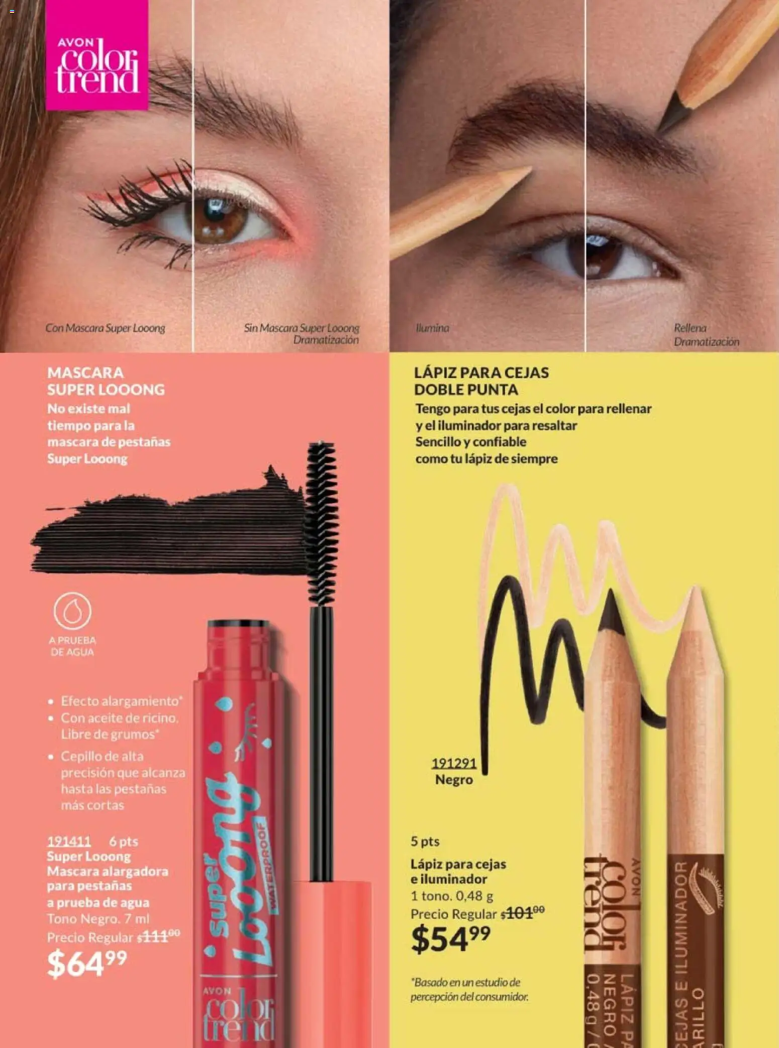 Nuevas ofertas de AVON válidas en toda la República Mexicana desde el 07.11.2025. ¡Encuentra las mejores ofertas en AVON campaña 17 2025! | Página: 136 | Productos: Cepillo, Máscara, Agua, Máscara de pestañas