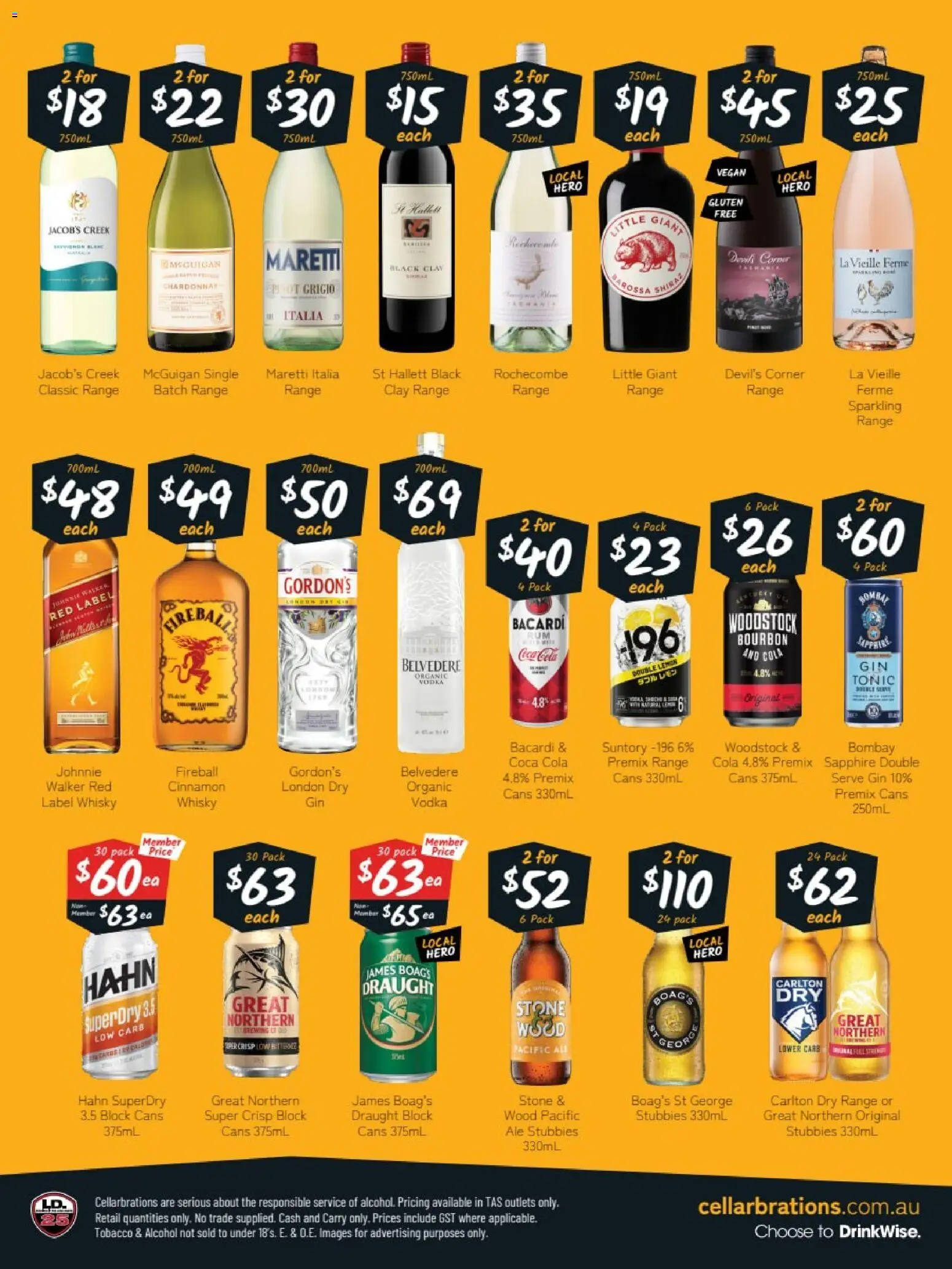 Cellarbrations catalogue - valid from 26.01.2026 | Page: 2 | Products: Bourbon, Gin, Wood, Clay