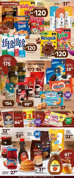 Vista previa de Calimax folleto, nuevo folleto de la tienda, válido en México a partir del 13.03.2026 | Página: 3 | Productos: Fresa, Avena, Chocolate, Vitaminas