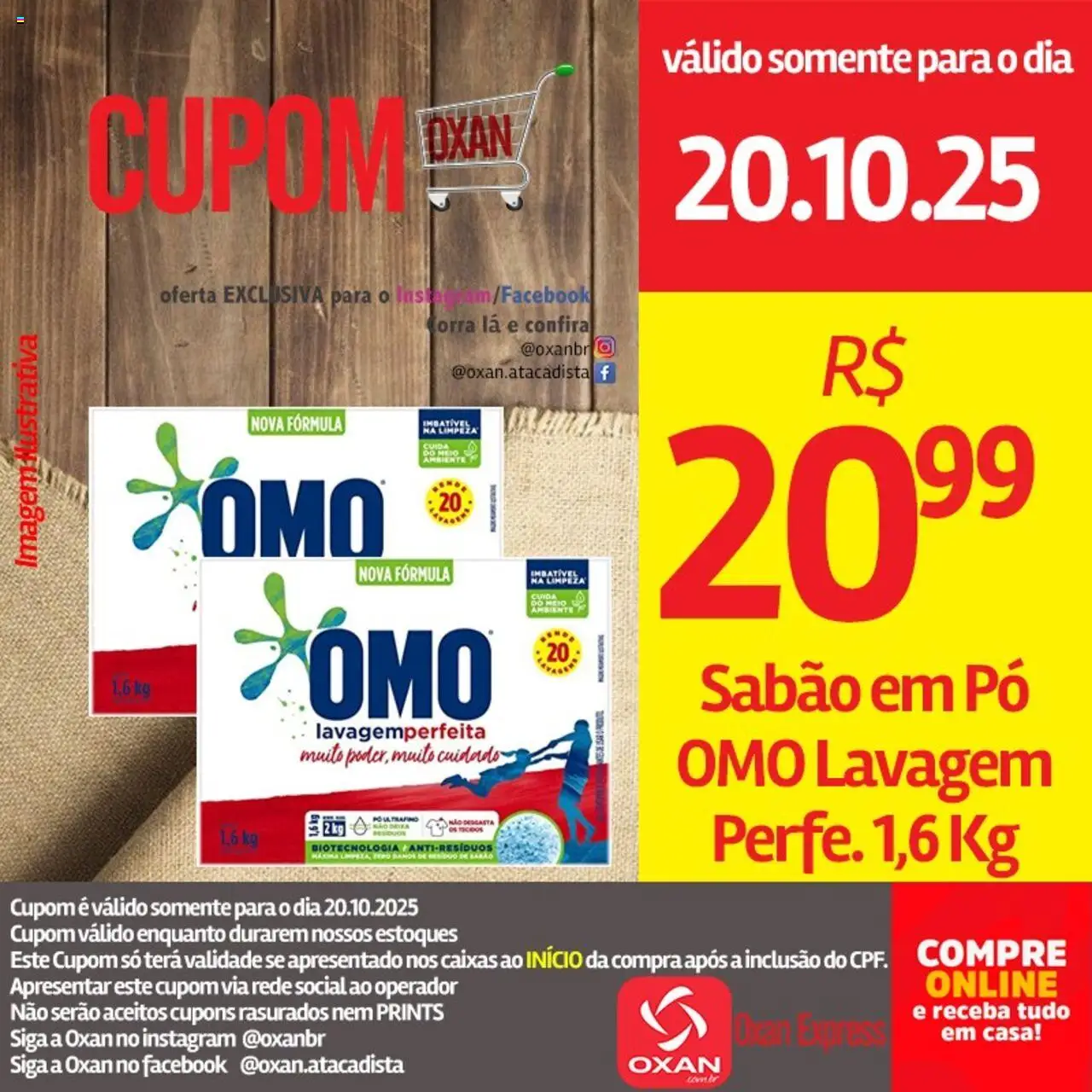 Oxan Atacadista Folheto - válido de 20.10.2025 | Página: 7 | Produtos: Pó, Sabão, Sabão em pó