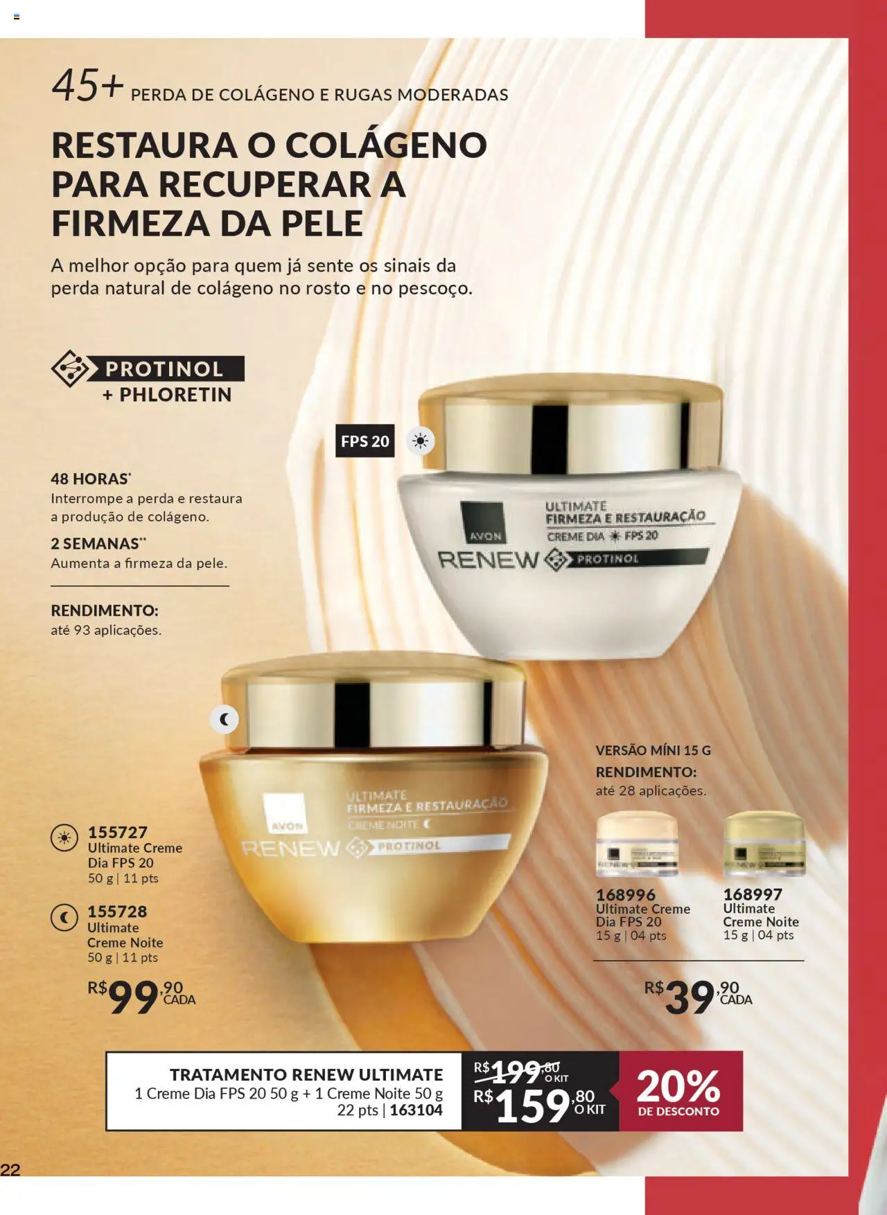 Avon Folheto - válido de 13.08.2025 | Página: 22 | Produtos: Colágeno, Creme
