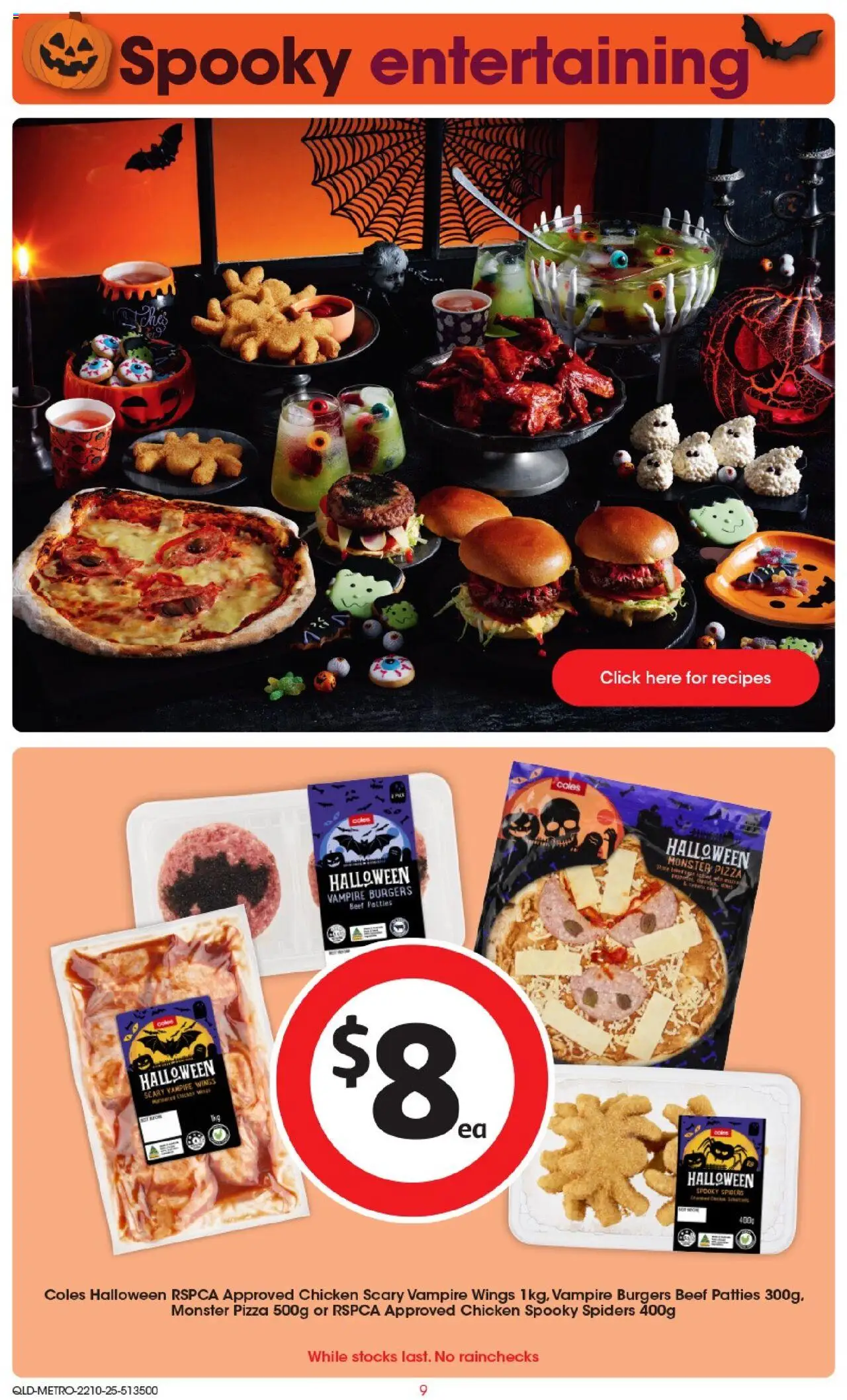 Coles catalogue - valid from 22.10.2025 | Page: 10 | Products: Pizza, Chicken, Beef