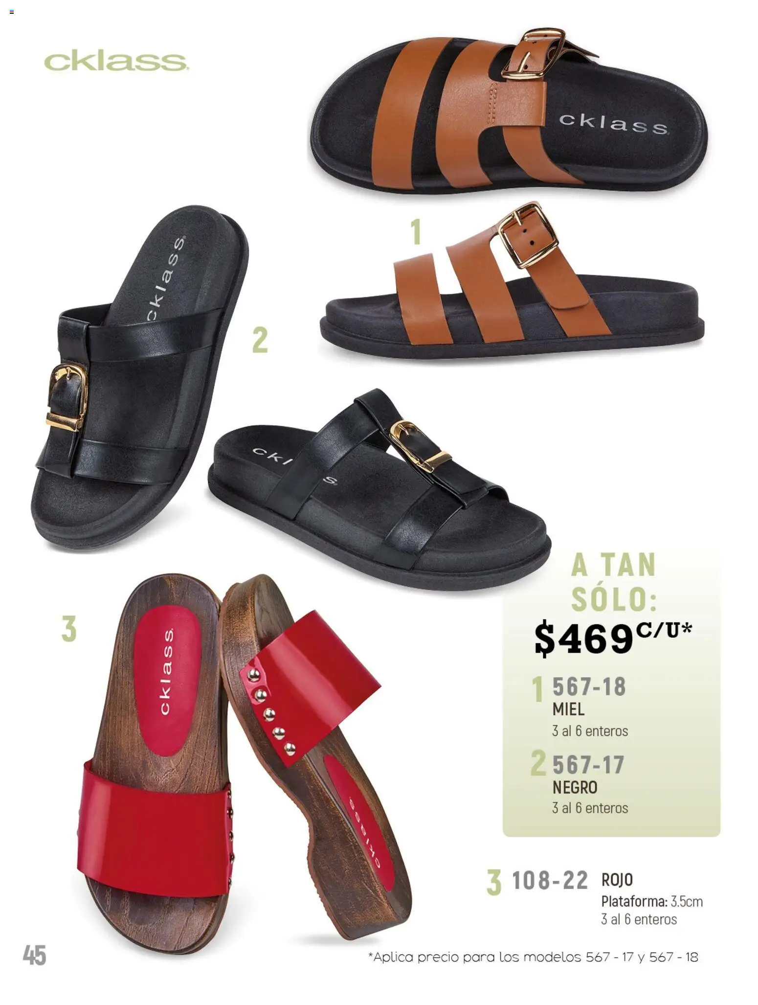 Nuevas ofertas de Cklass válidas en toda la República Mexicana desde el 02.01.2026. ¡Encuentra las mejores ofertas en Cklass catálogo Sportbrands! | Página: 333