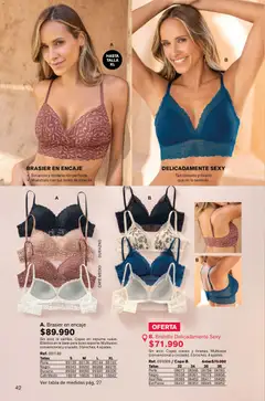 Leonisa - Catálogo -  Vista previa de la revista de la tienda Leonisa valido desde el 23.10.2025 | Página: 48 | Productos: Espuma, Brasier, Durazno, Café