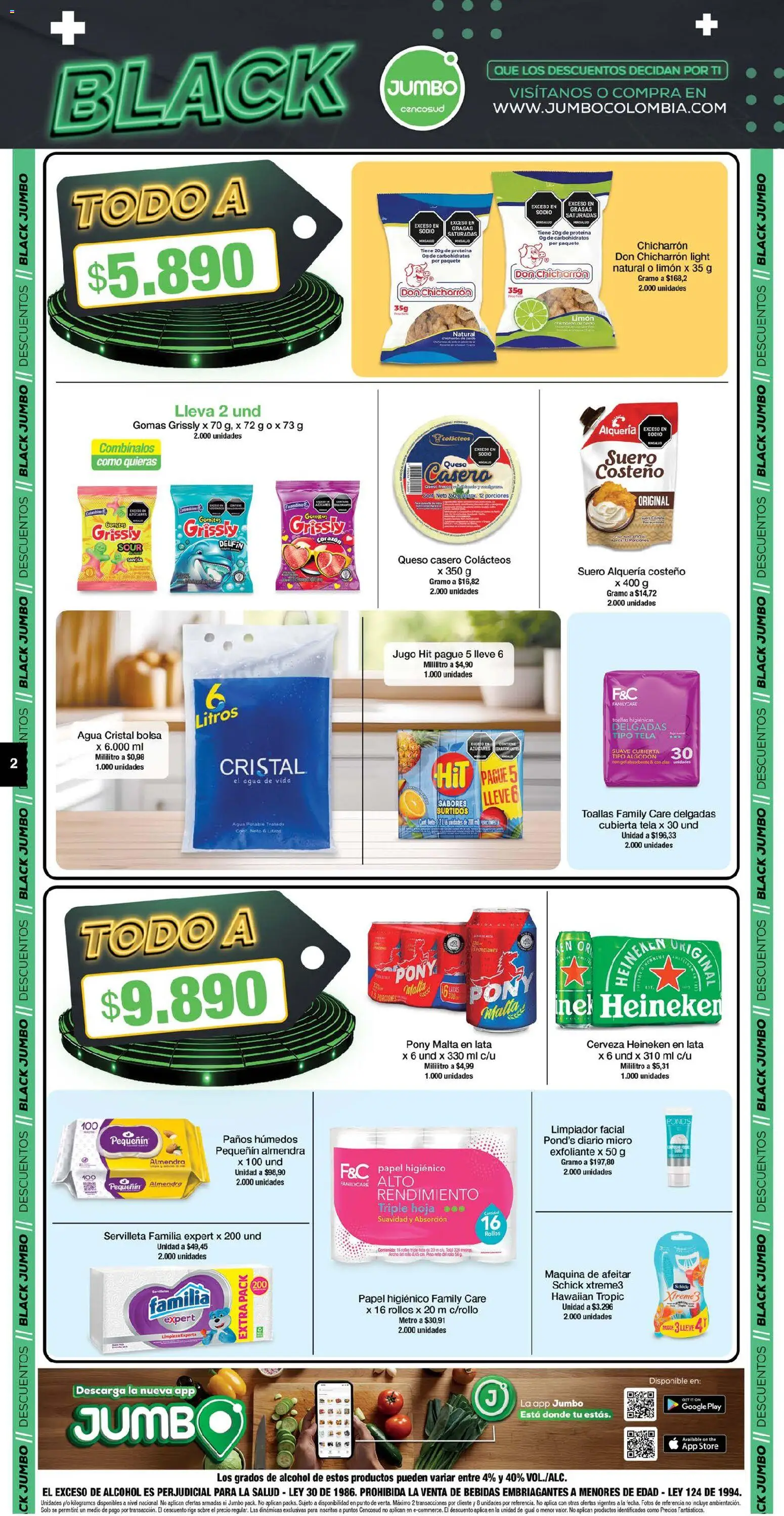 Jumbo revista - valida desde el 20.11.2025 | Página: 2 | Productos: Algodón, Almendra, Limón, Limpiador
