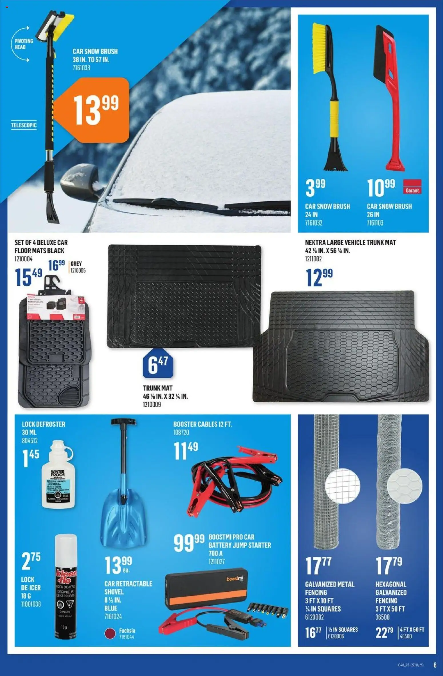 Canac flyer valid from 27.11.2025 | Page: 6 | Products: Brush, Battery