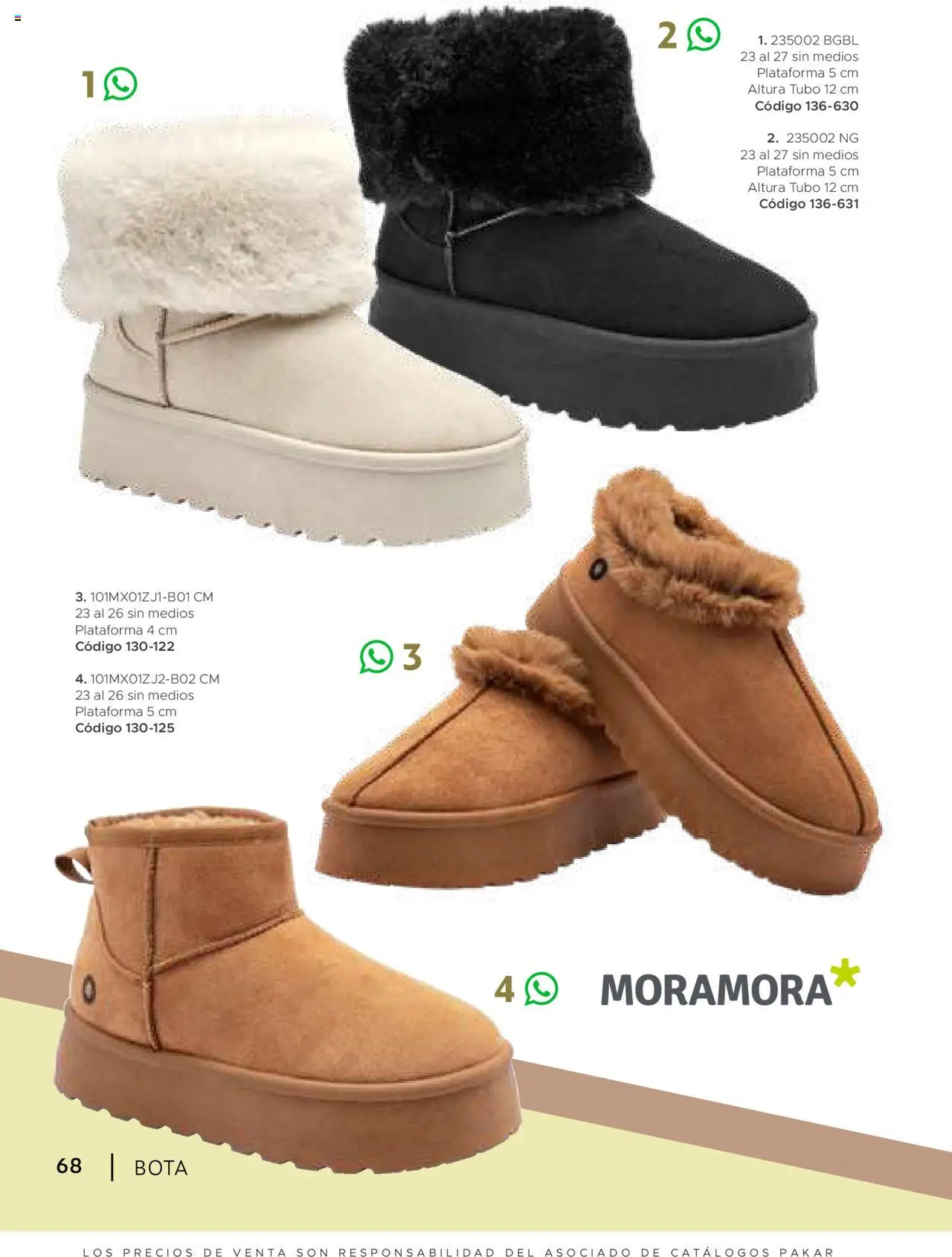 Nuevas ofertas de SC Pakar válidas en toda la República Mexicana desde el 24.07.2025. ¡Encuentra las mejores ofertas en SC Pakar - Catálogo Bota! | Página: 68