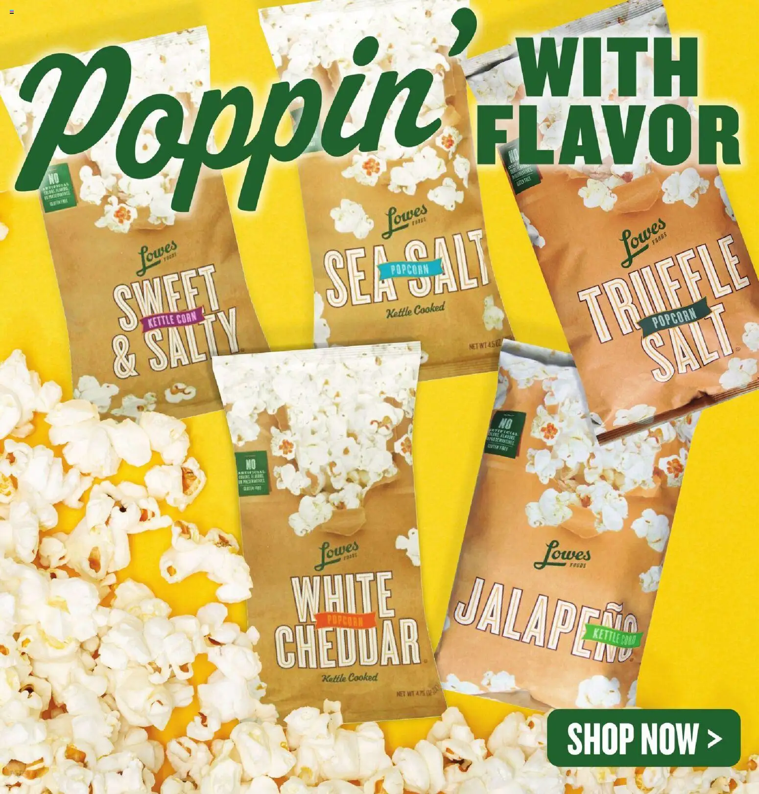 Lowes Foods Weekly Ad - valid from 03.12.2025 | Page: 15 | Products: Corn, Salt, Kettle