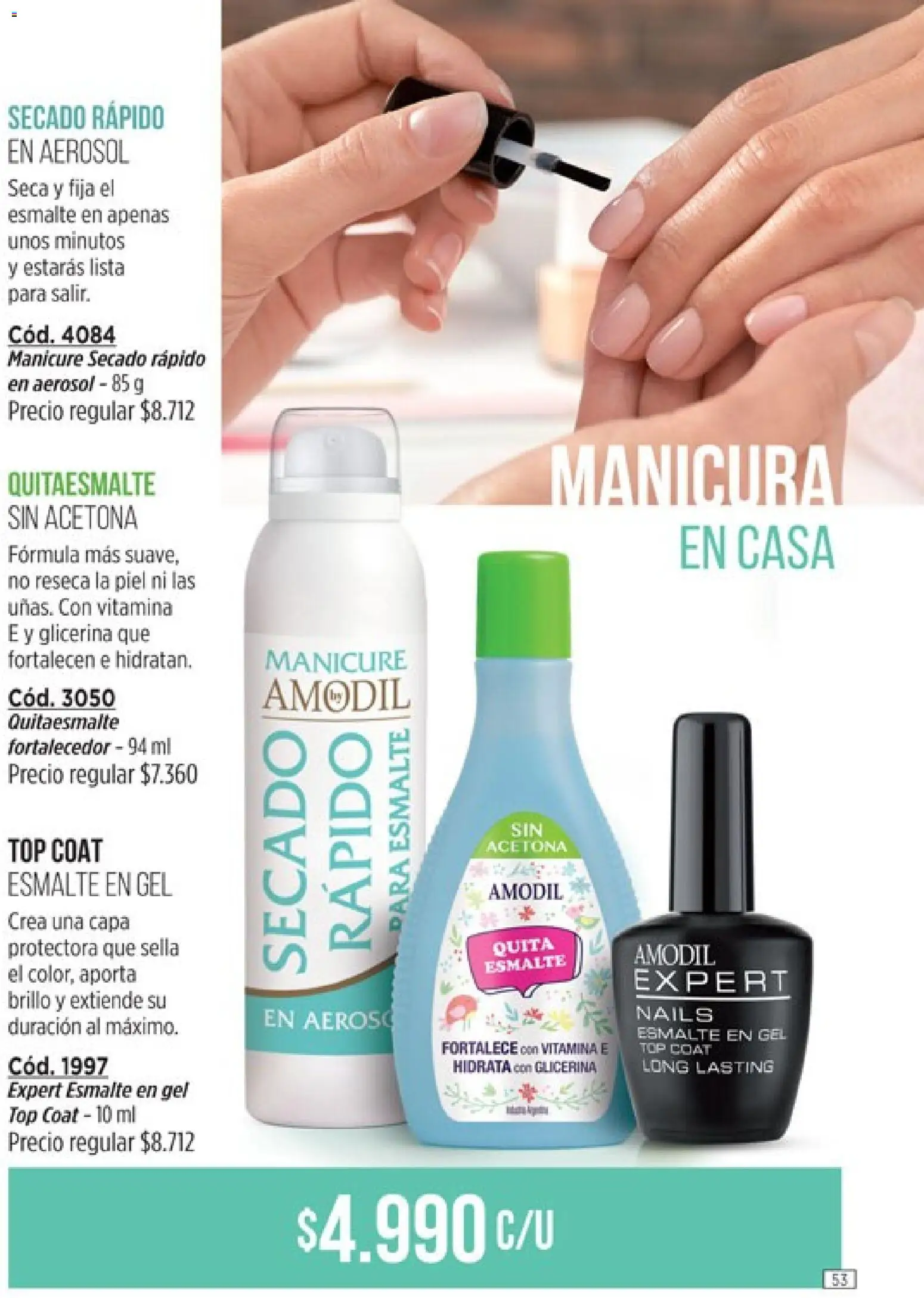 Amodil - Campaña 18/2025 │ válido desde el 30.11.2025 | Página: 53 | Productos: Top, Brillo