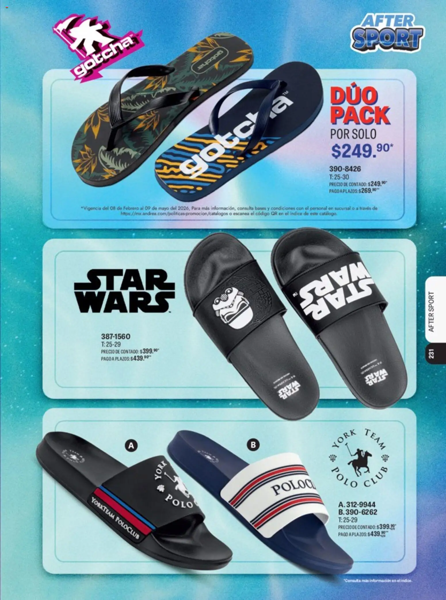 Nuevas ofertas de Andrea válidas en toda la República Mexicana desde el 15.04.2026. ¡Encuentra las mejores ofertas en Andrea catálogo Lo mejor en marcas! | Página: 184