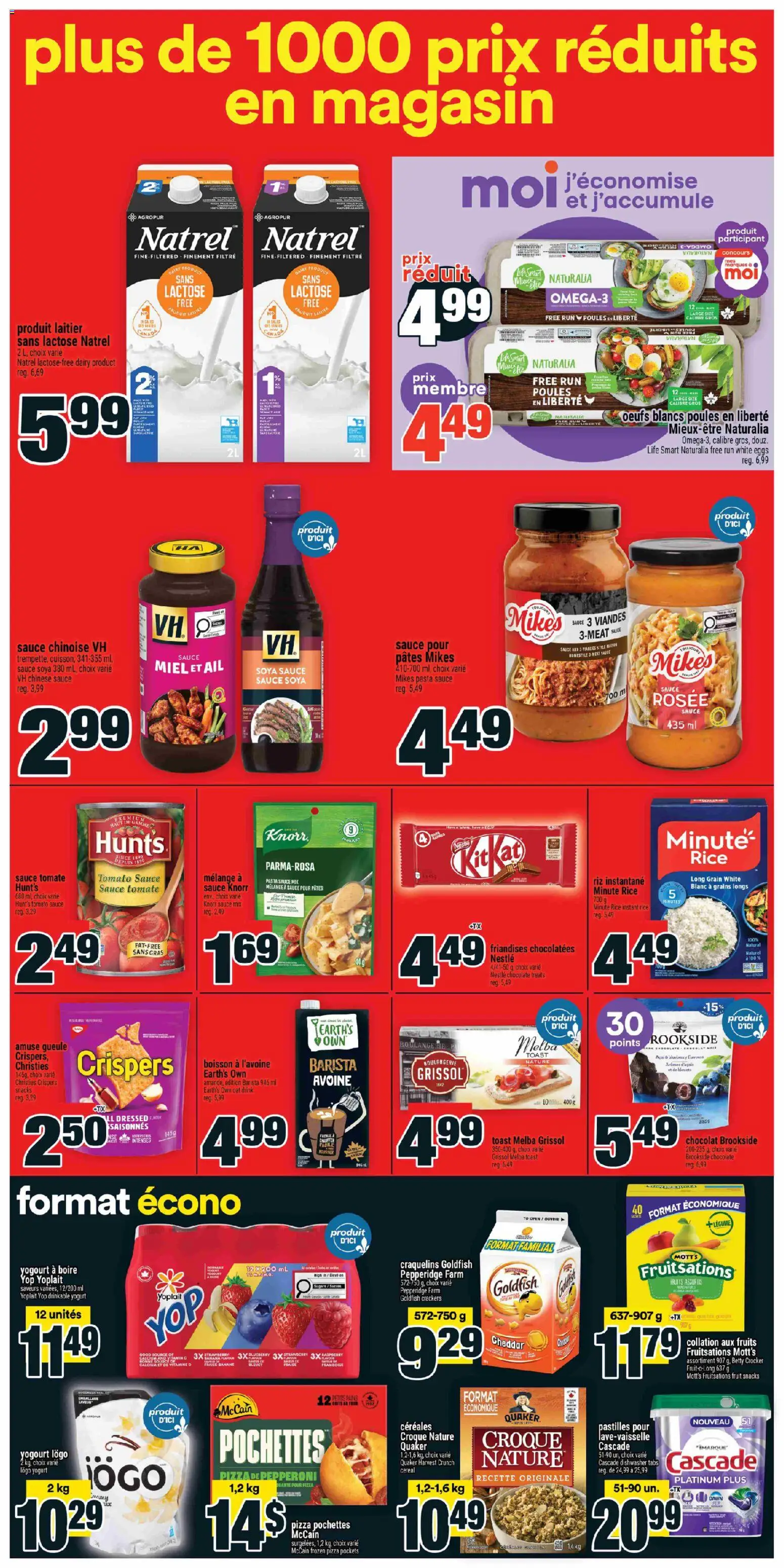 Super C flyer valid from 26.02.2026 | Page: 6 | Products: Rice, Pasta, Dishwasher, Yogurt