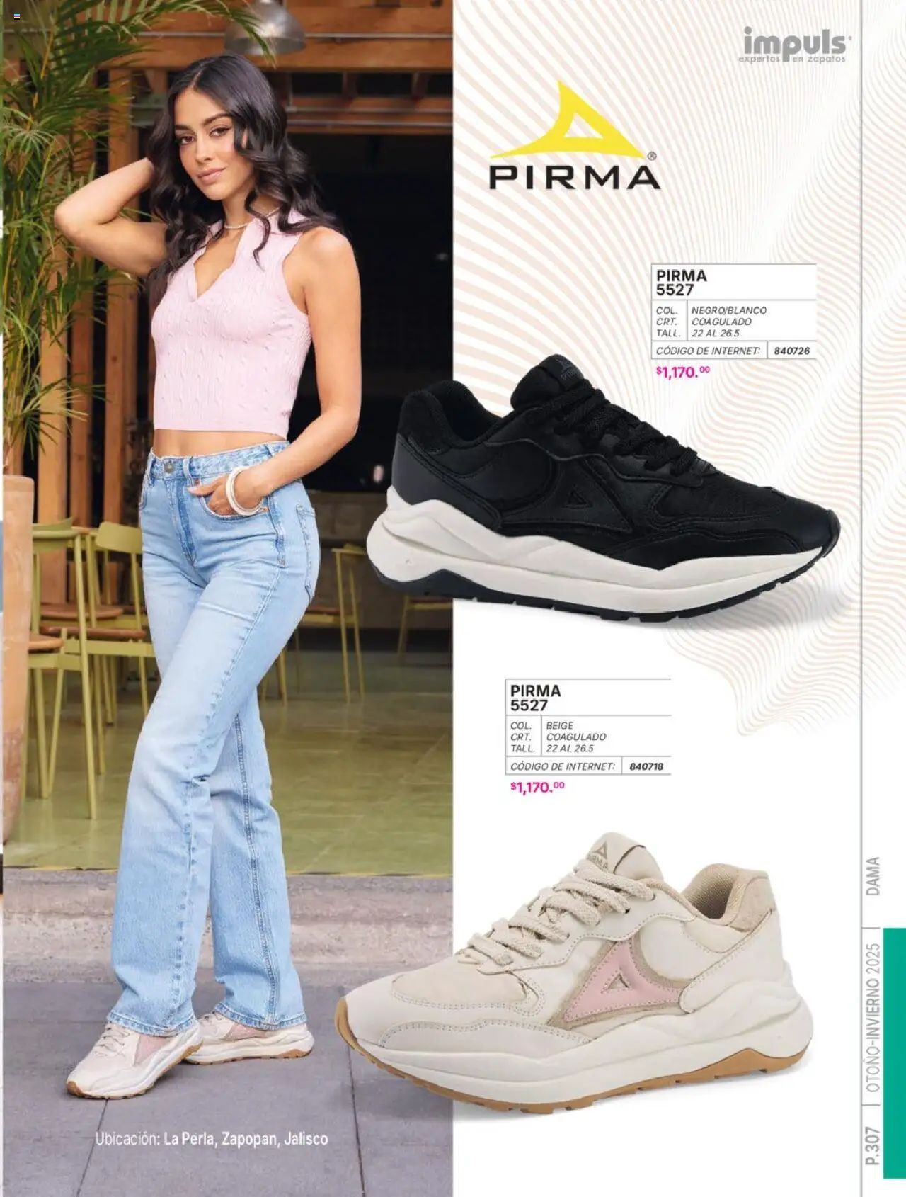 Nuevas ofertas de Impuls válidas en toda la República Mexicana desde el 07.07.2025. ¡Encuentra las mejores ofertas en Impuls catálogo Dama Otoño-Invierno 2025! | Página: 309 | Productos: Zapatos