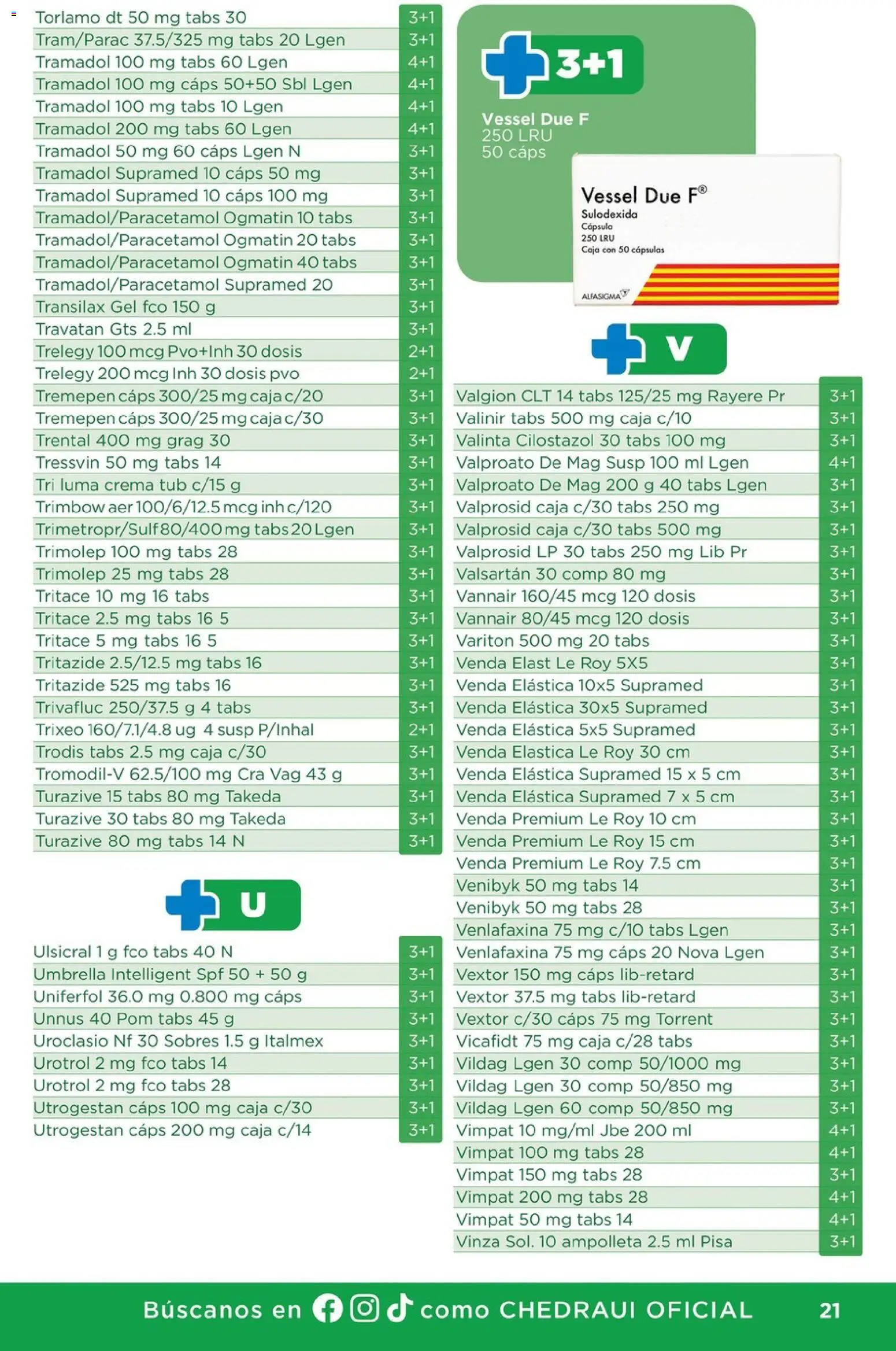 Nuevas ofertas de Chedraui válidas en toda la República Mexicana desde el 27.03.2026. ¡Encuentra las mejores ofertas en Chedraui folleto Promociones Exclusivas! | Página: 21 | Productos: Crema, Caja