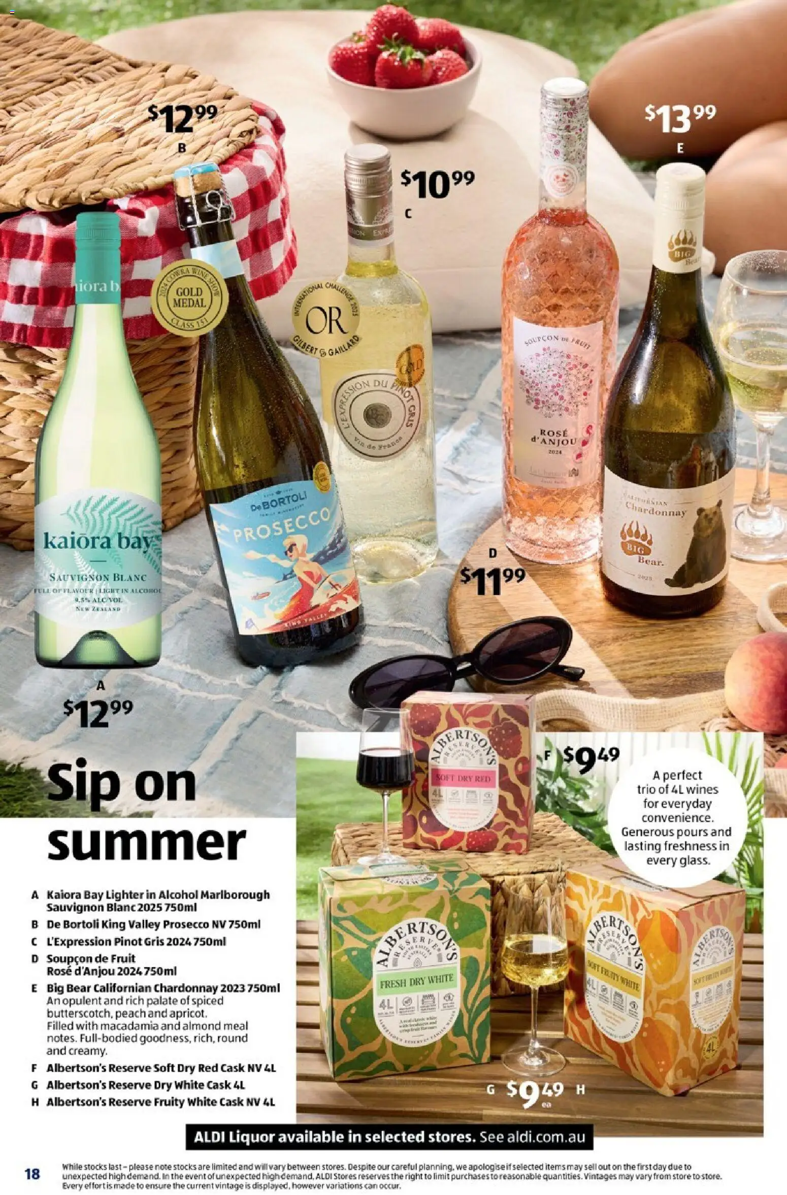 Aldi catalogue - valid from 04.02.2026 | Page: 18 | Products: Light, Peach