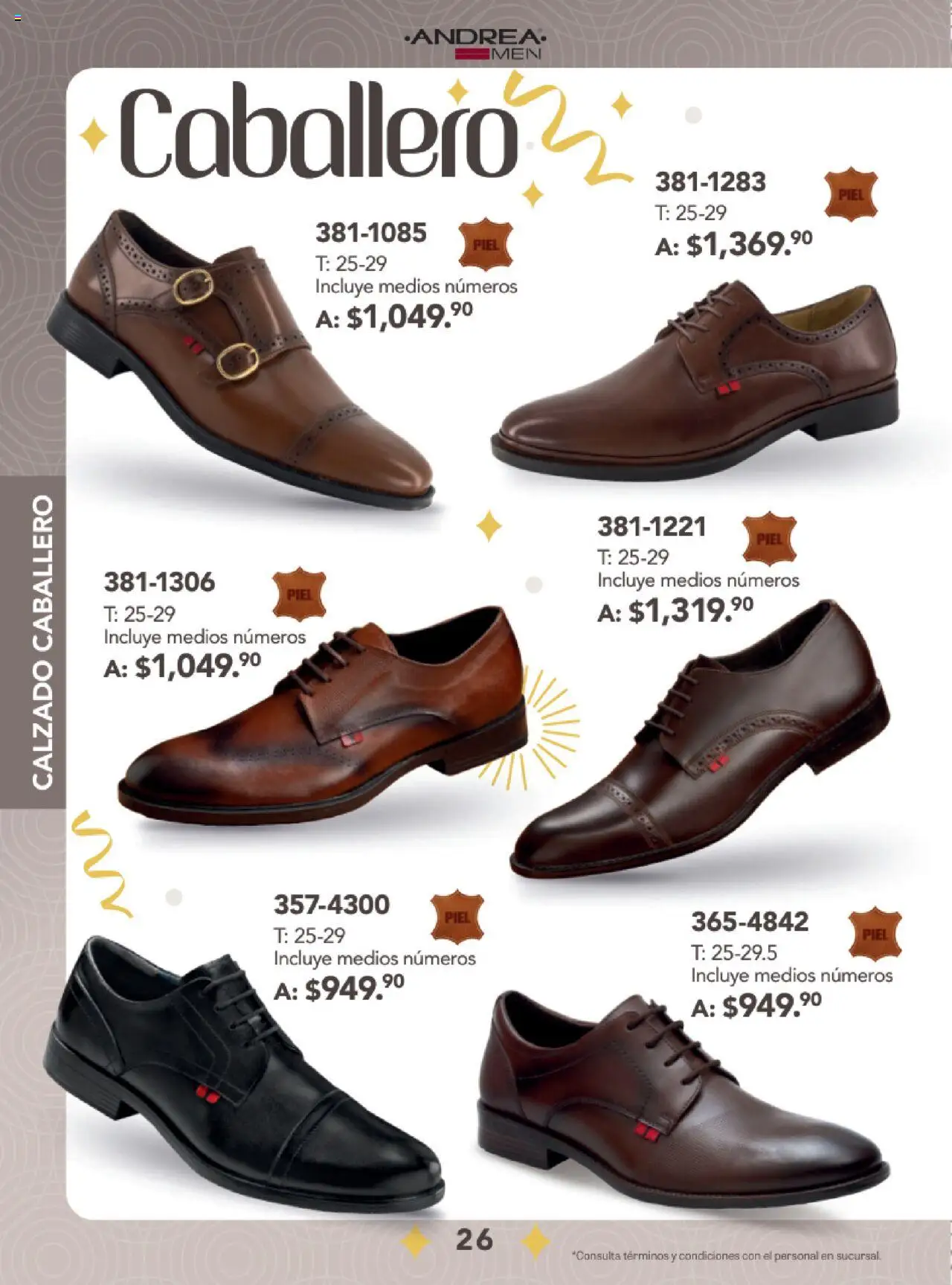 Nuevas ofertas de Andrea válidas en toda la República Mexicana desde el 24.08.2025. ¡Encuentra las mejores ofertas en Andrea - Catálogo Fiestas y Celebraciones! | Página: 26