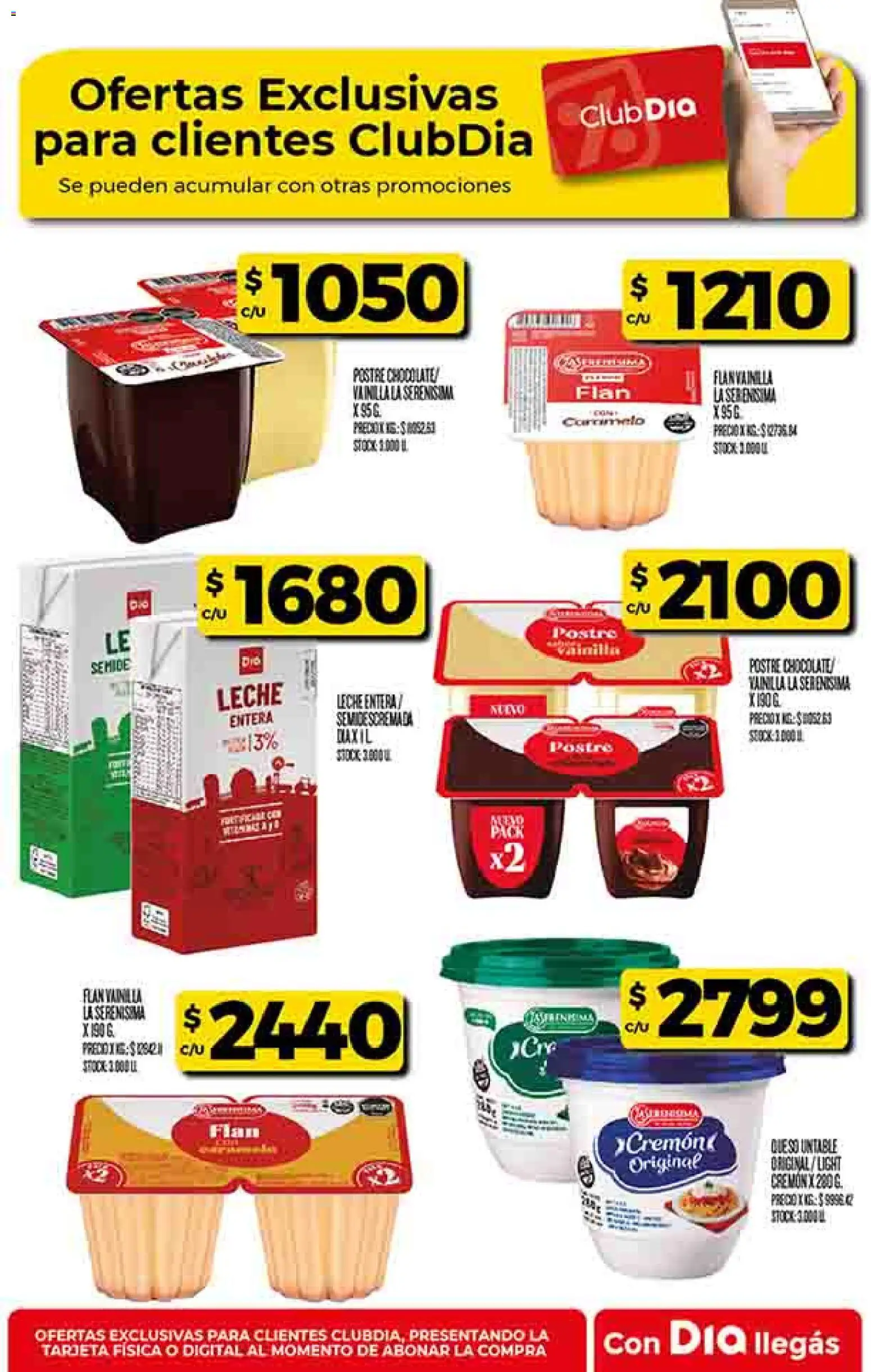 Dia - Ofertas │ válido desde el 08.04.2026 | Página: 33 | Productos: Leche, Queso
