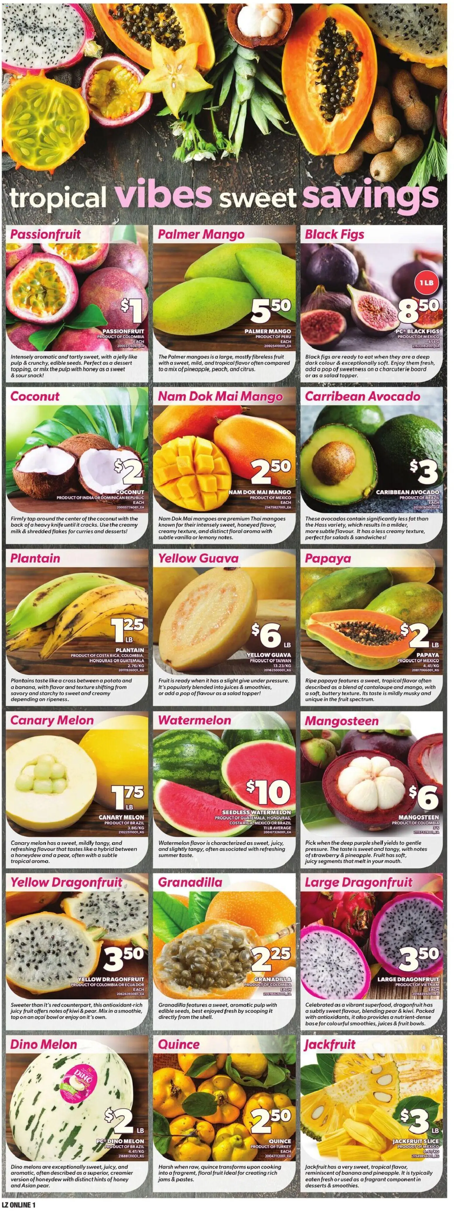 Loblaws flyer valid from 12.03.2026 | Page: 8 | Products: Kiwi, Flakes, Turkey, Milk