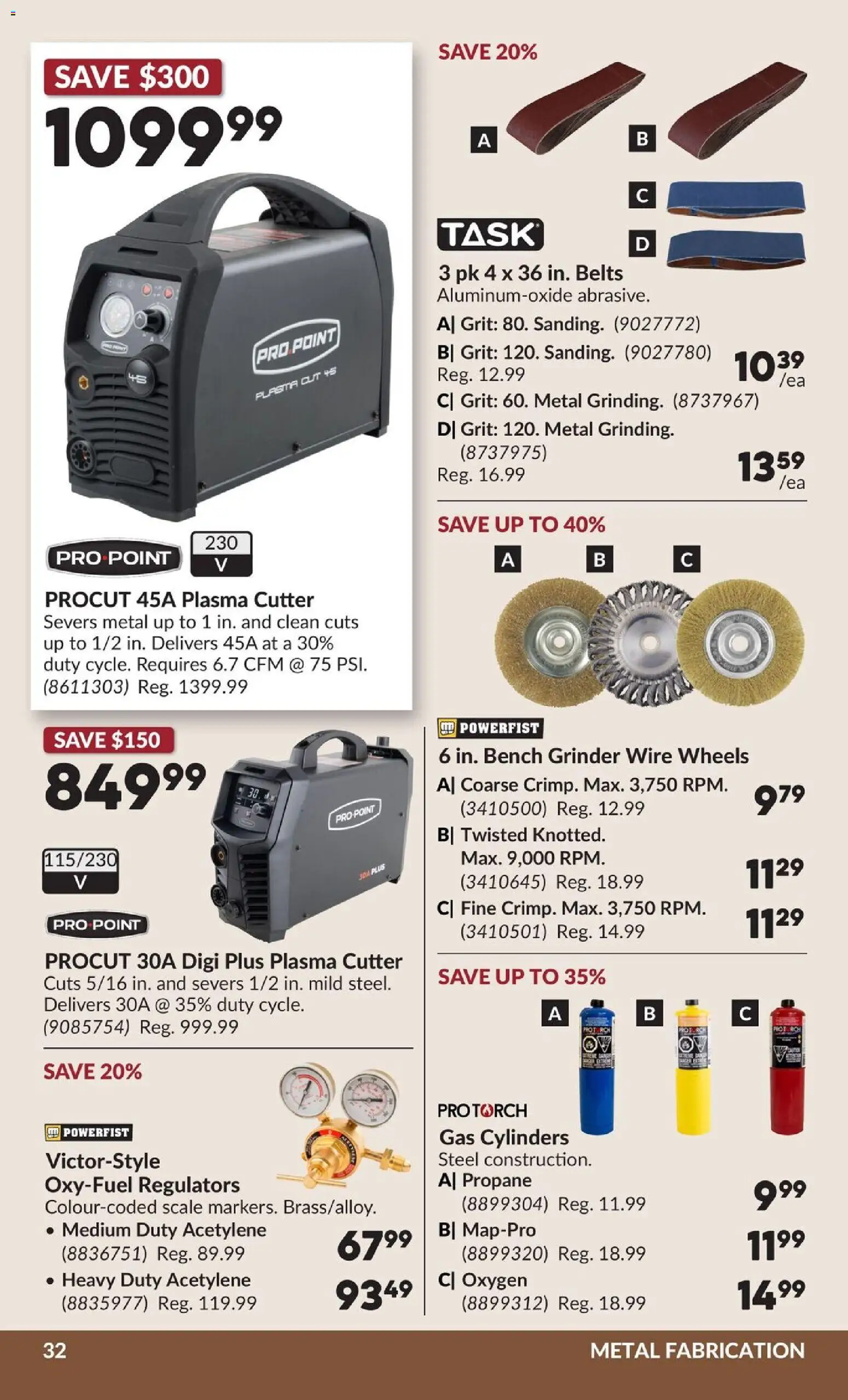 Princess Auto flyer valid from 04.11.2025 | Page: 39 | Products: Cutter, Grinder