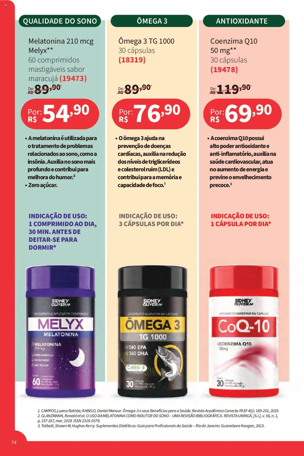 Jequiti Folheto - válido de 02.06.2025 | Página: 74 | Produtos: Maracujá, Ômega 3, Coenzima, Suplementos