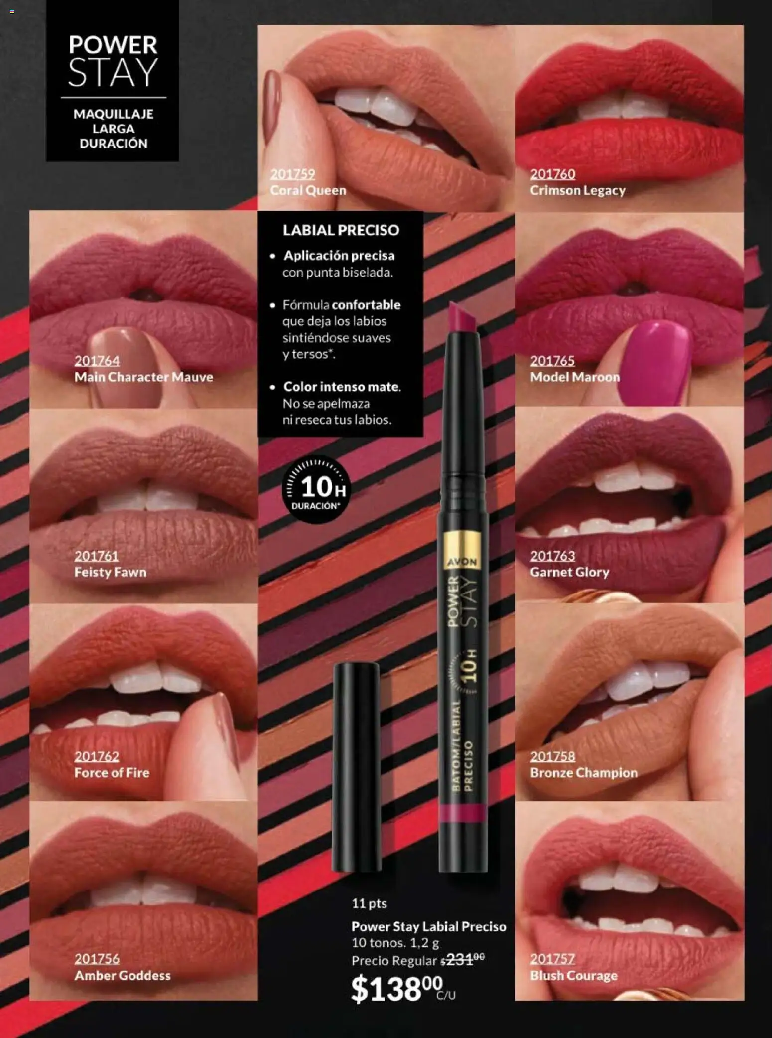 Nuevas ofertas de AVON válidas en toda la República Mexicana desde el 10.01.2026. ¡Encuentra las mejores ofertas en AVON campaña 2 2026! | Página: 88 | Productos: Maquillaje