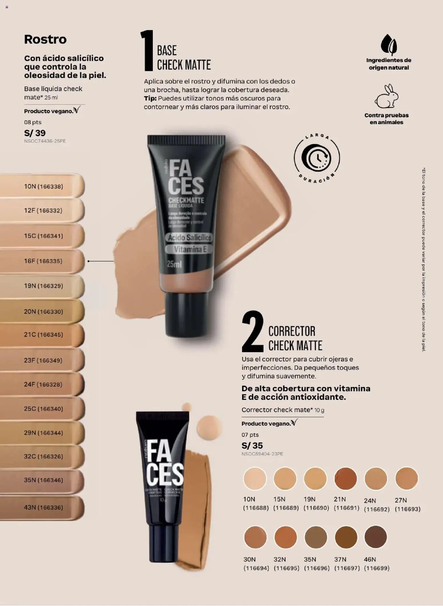 Catálogo Natura válido desde 20.02.2026 | Página: 67 | Productos: Corrector