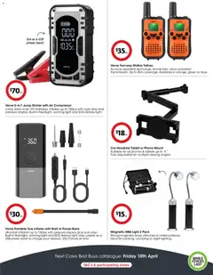 Preview of Coles Best Buys - Family Adventures - valid from 27.03.2026 | Page: 10 | Products: Light, Phone, Usb, Tablets