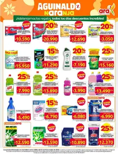 Ara - Catálogo -  Vista previa de la revista de la tienda Ara valido desde el 23.10.2025 | Página: 10 | Productos: Botella, Sobre, Limpiador, Detergente