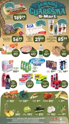 Vista previa de S-Mart folleto Chihuahua, nuevo folleto de la tienda, válido en México a partir del 06.03.2026 | Página: 2