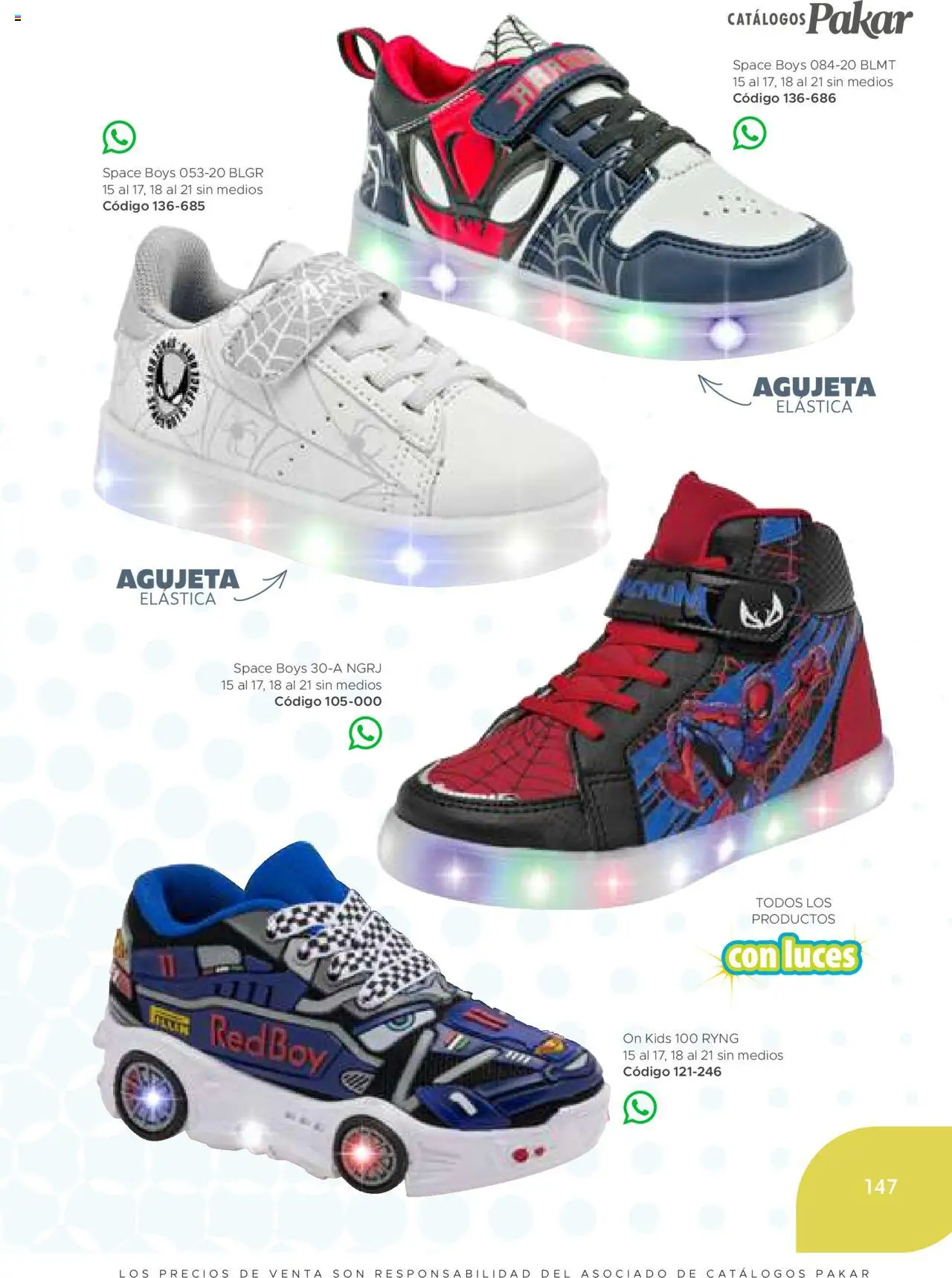 Nuevas ofertas de SC Pakar válidas en toda la República Mexicana desde el 24.07.2025. ¡Encuentra las mejores ofertas en SC Pakar - Catálogo Nino otoño / invierno! | Página: 147